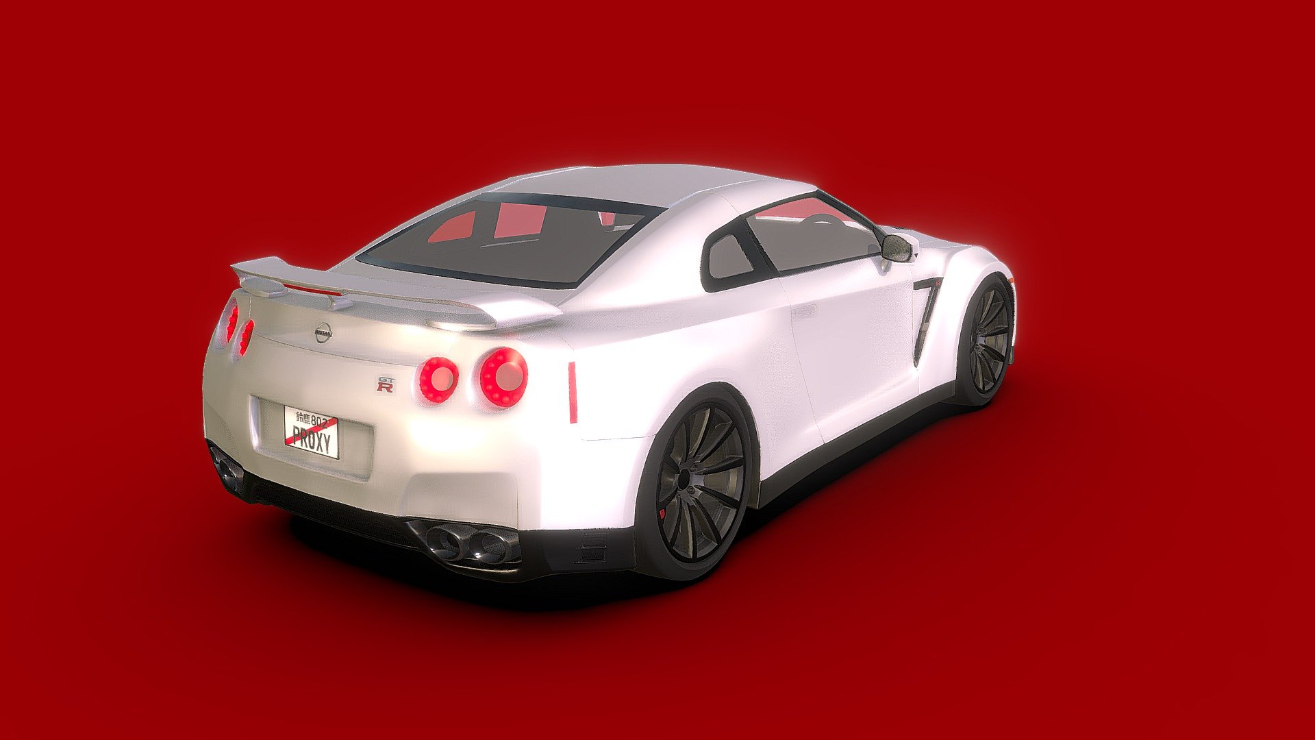 Nissan GT-R (R35) 3d model