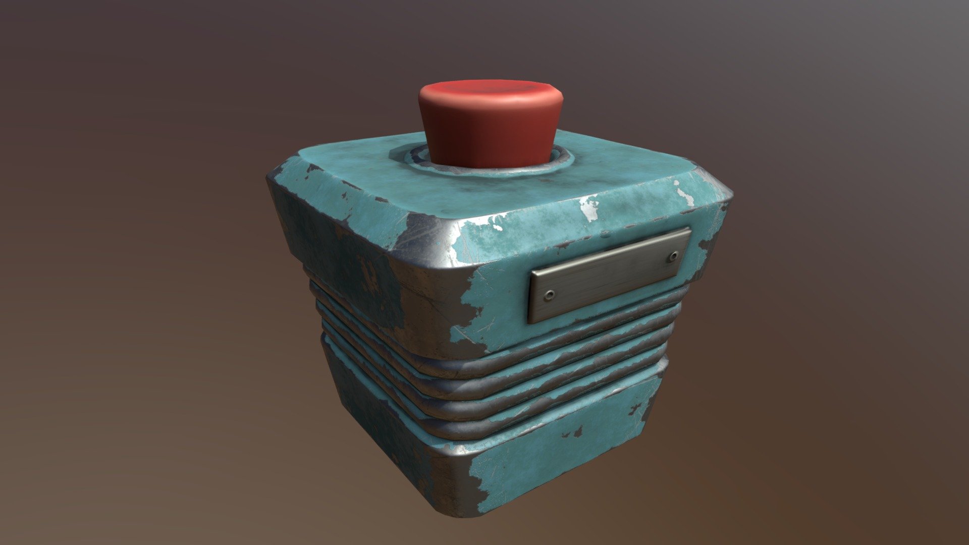 Button 3d model