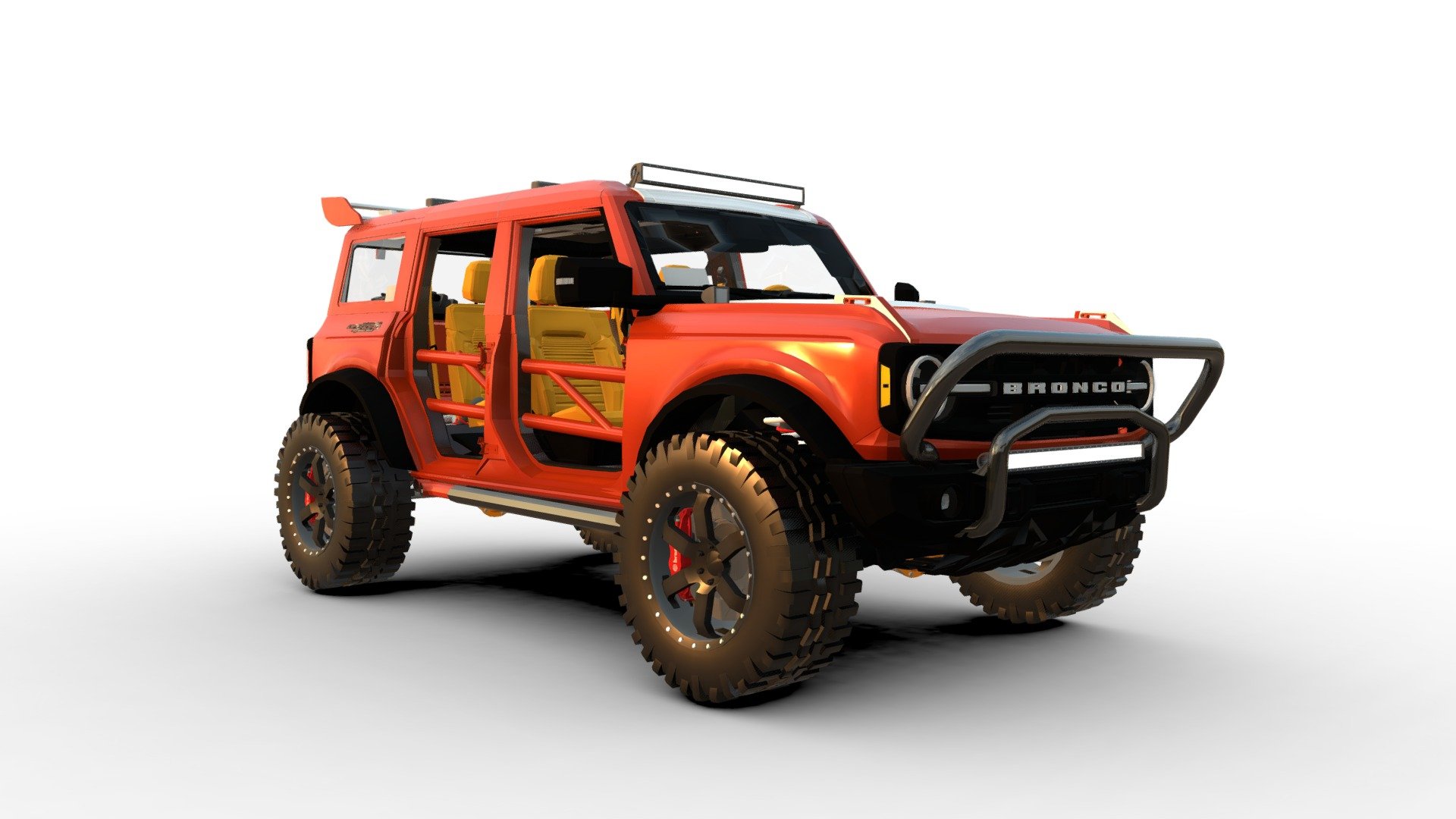 3d model FORD BRONCO 3d model