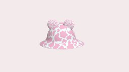 Bucket Hat with Ears for Spark Ar Studio