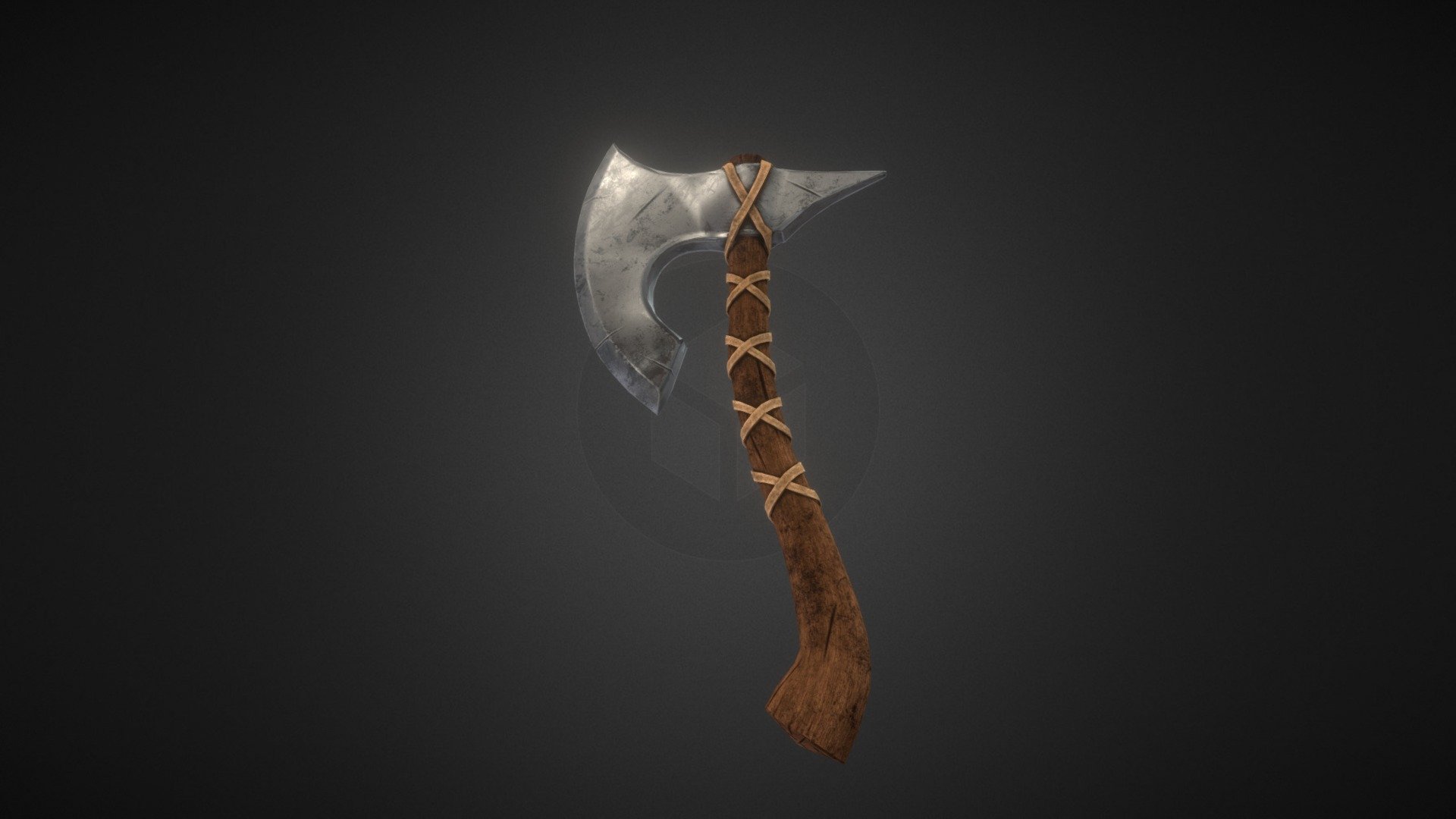 Viking Axe 3d model