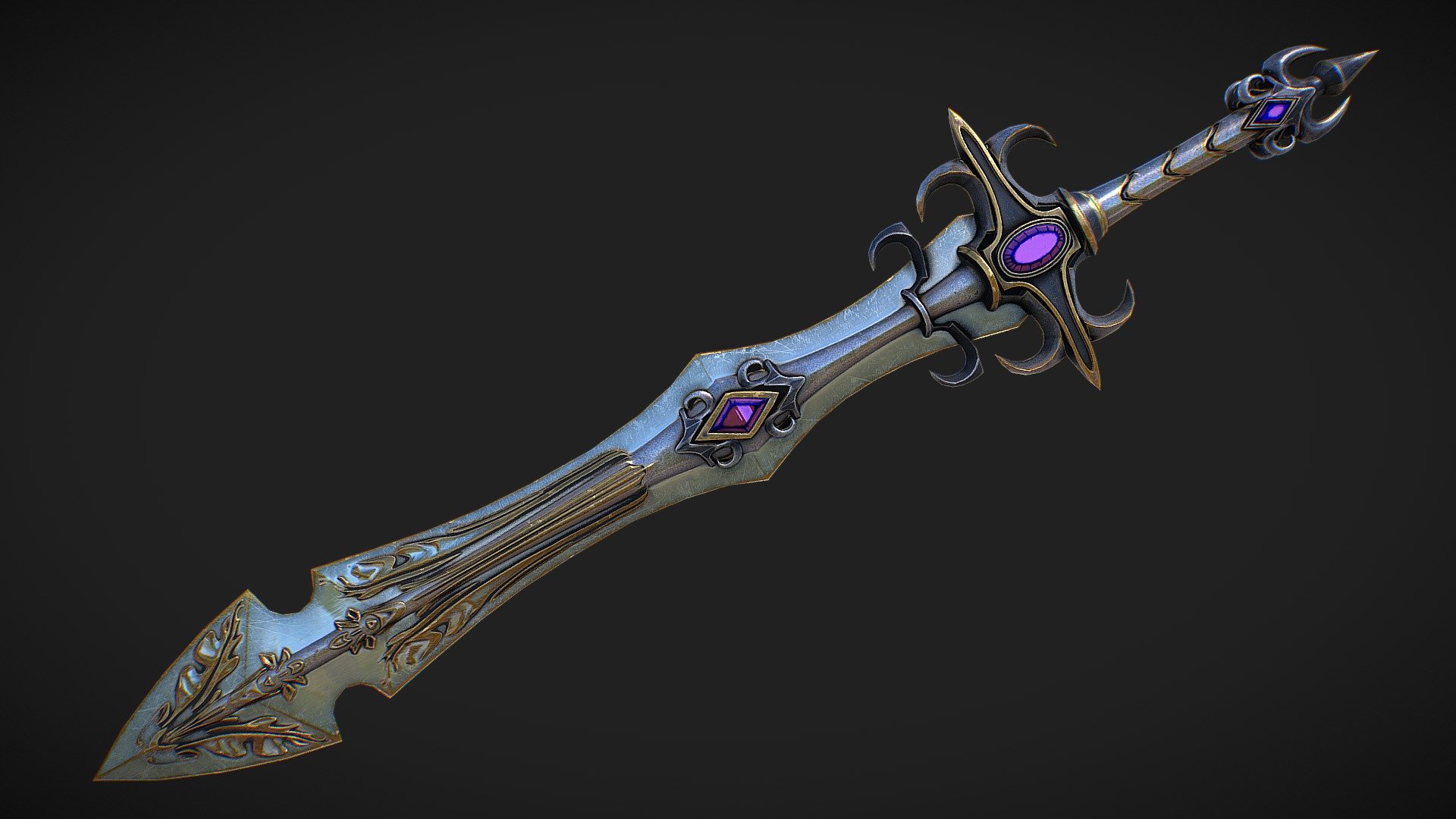 Fantasy_sword_22 3d model