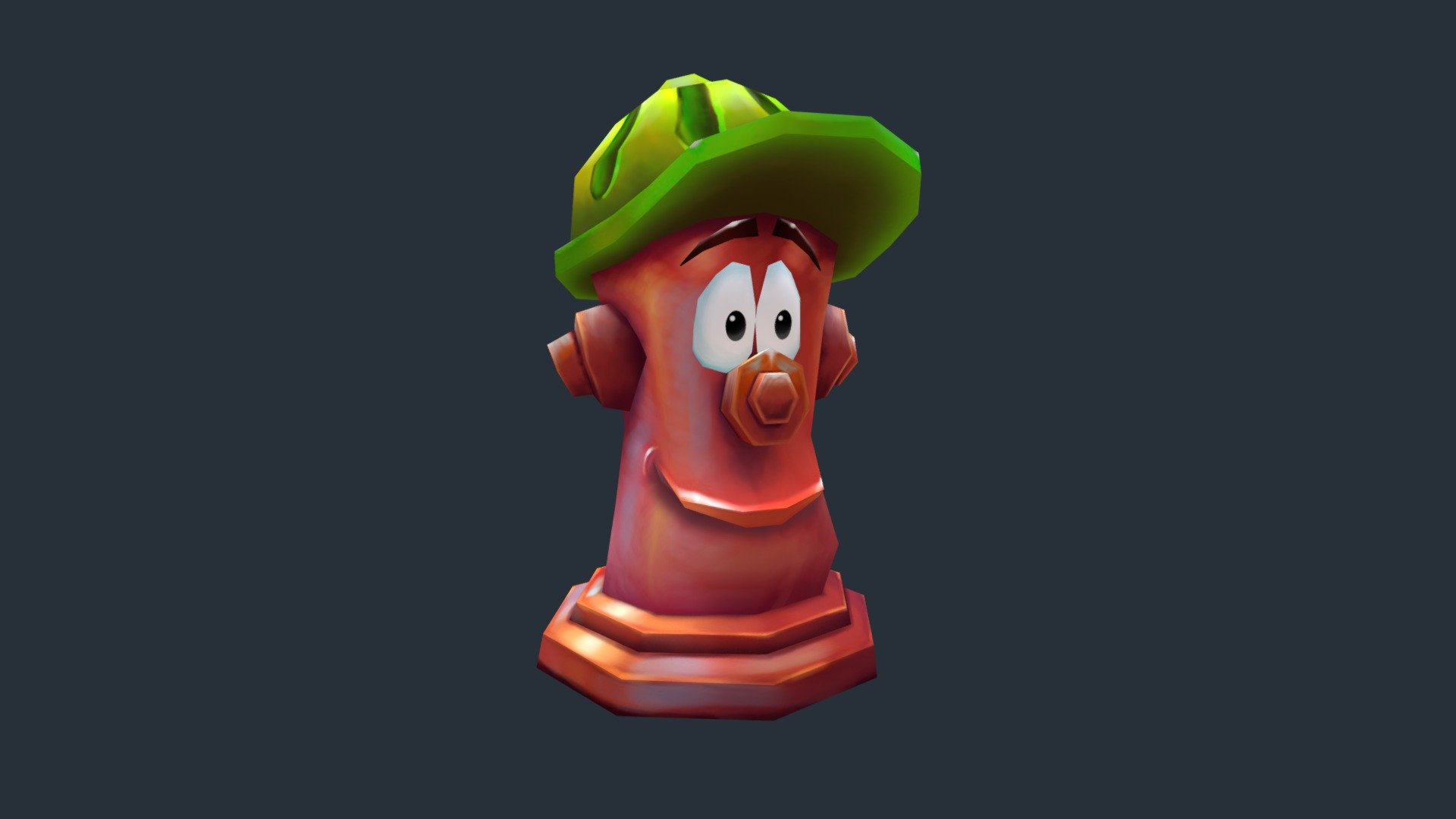 Happy Hydrant 3d model