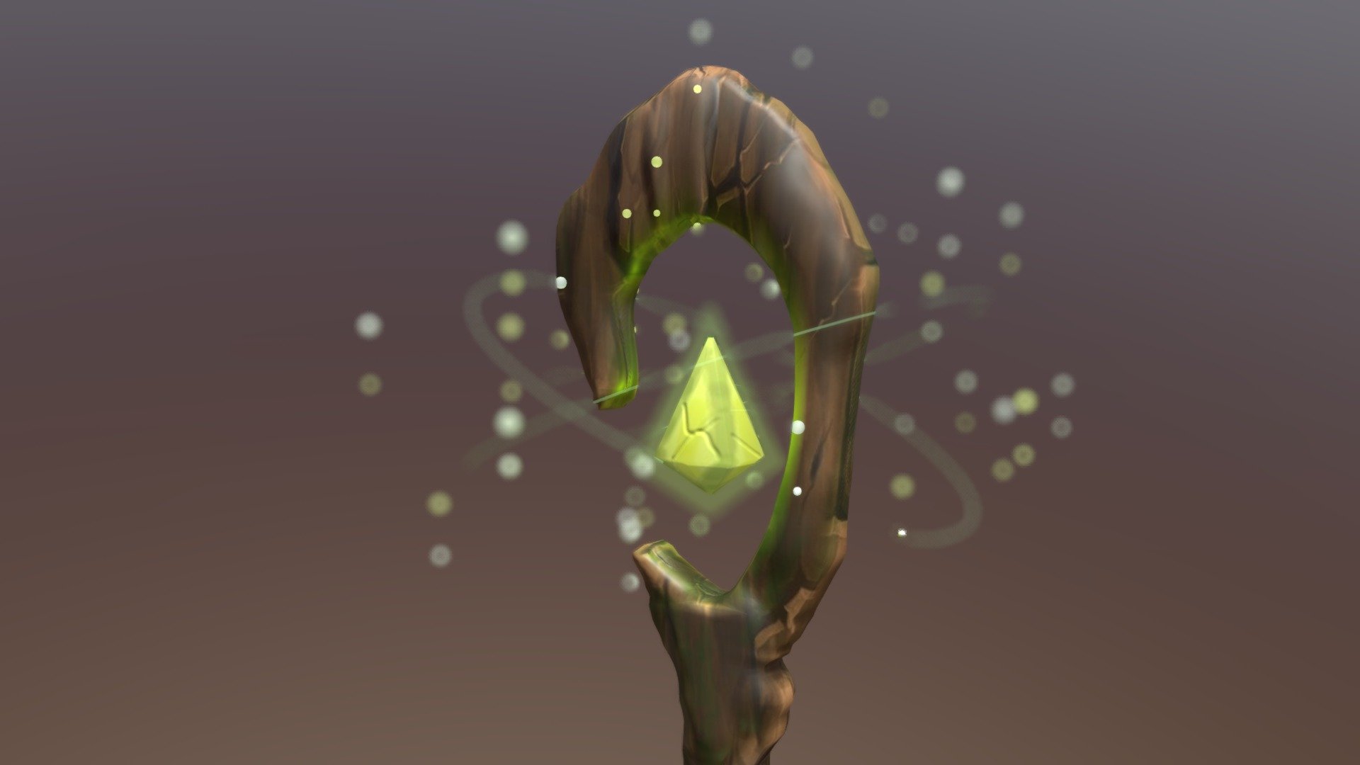 Wand of Nature 3d model