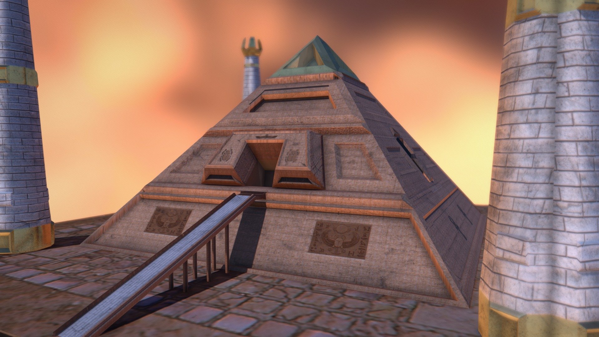 Pyramid 3d model