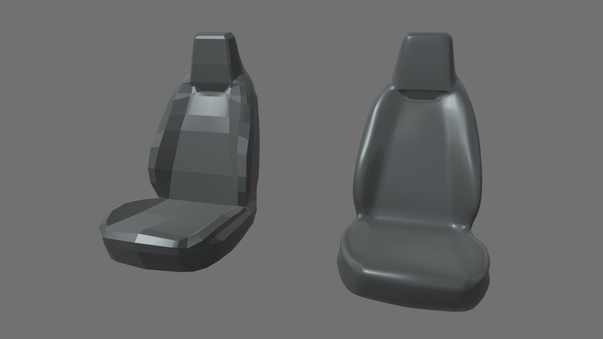 Car Seat 017 3d model