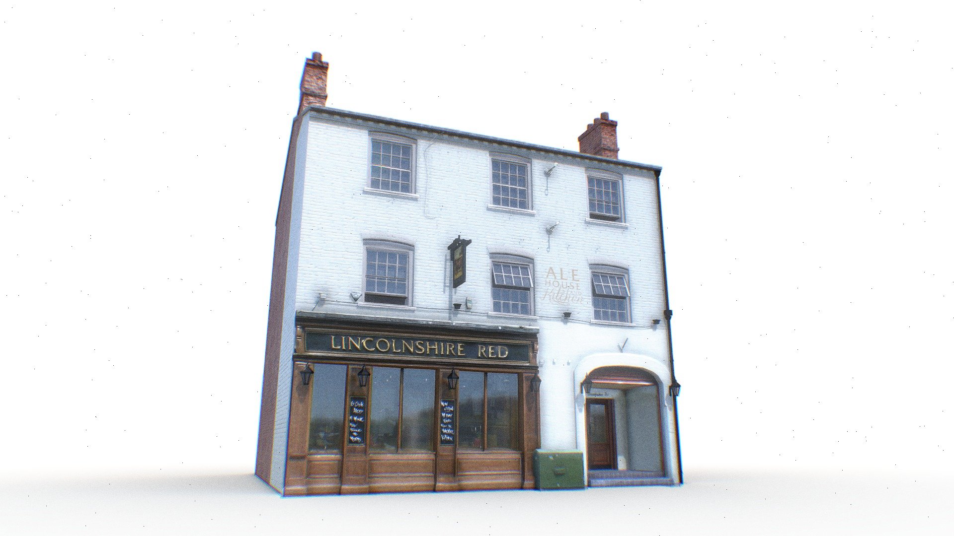 Old English Pub 3d model