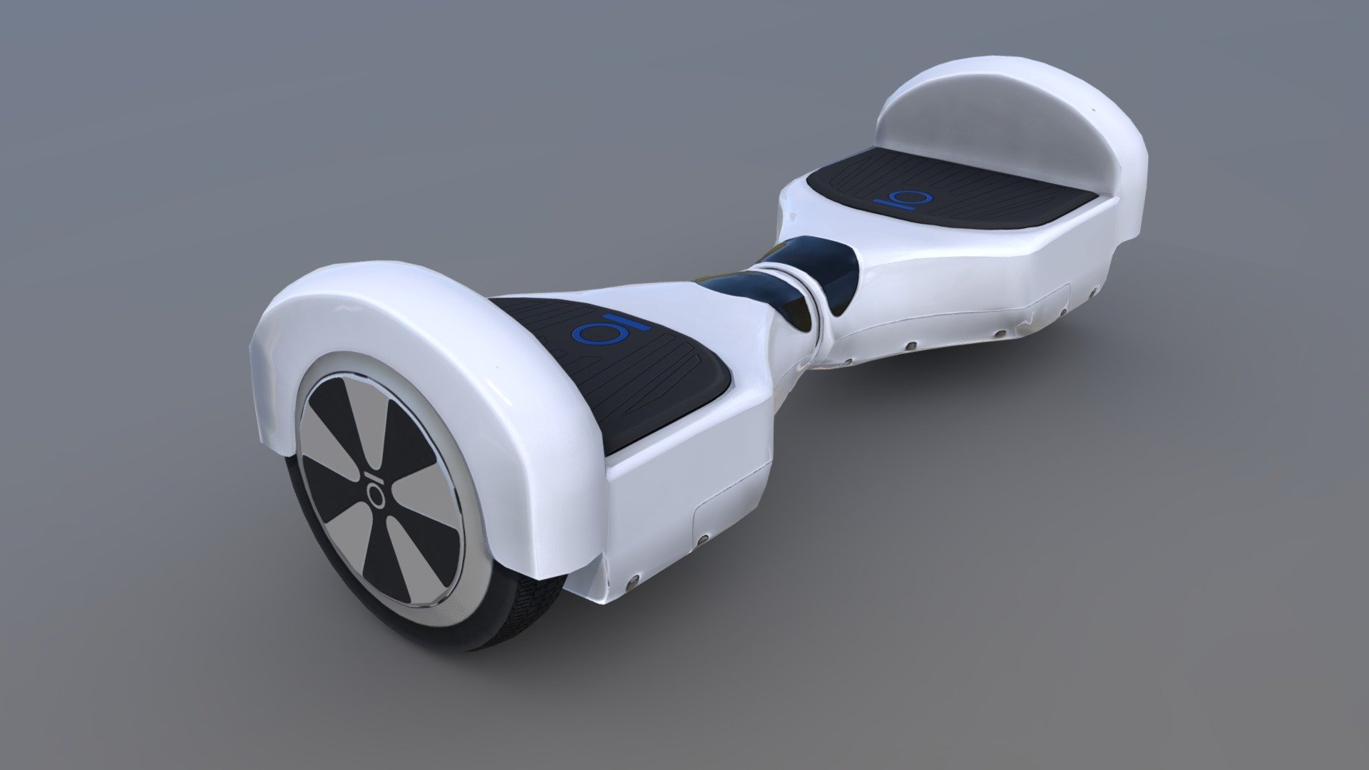 Gyroscooter (Low Poly) 3d model