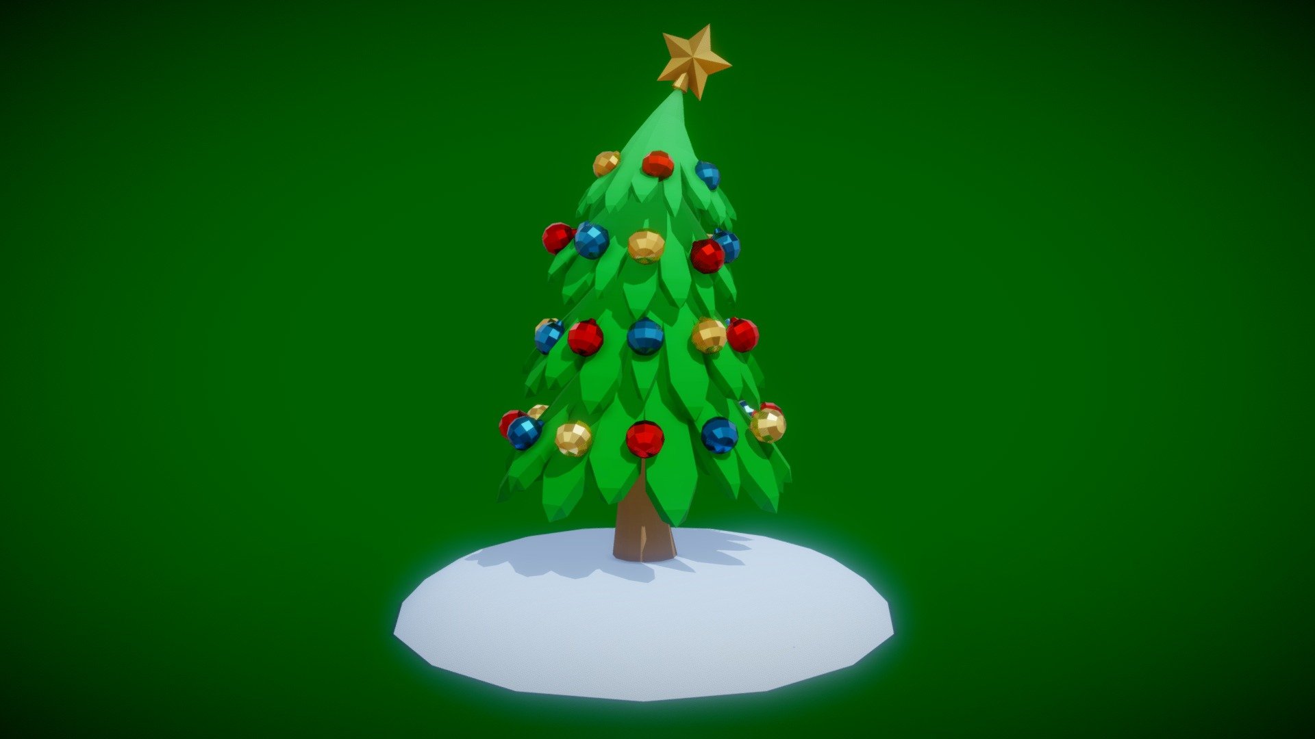 3December 2022 Day 18: Evergreen 3d model