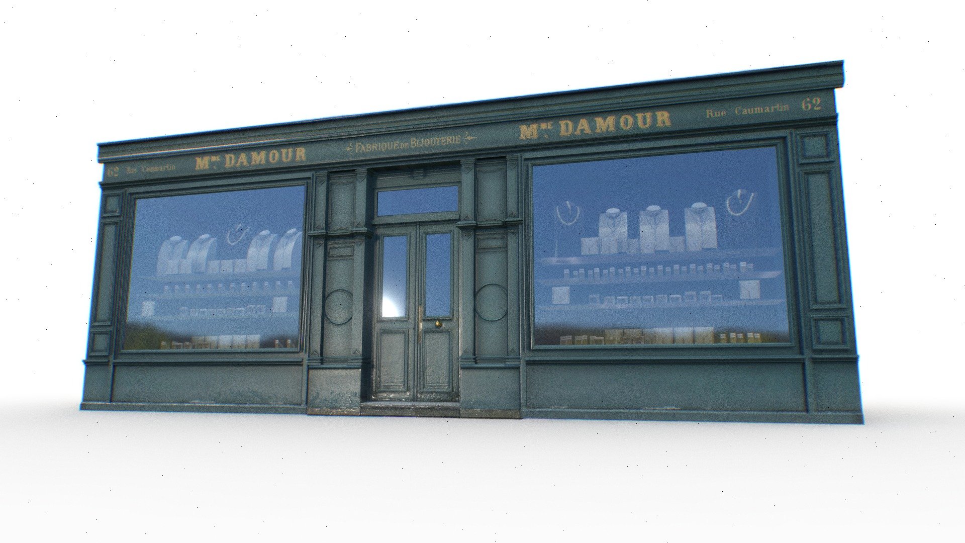 Store Facade 3d model