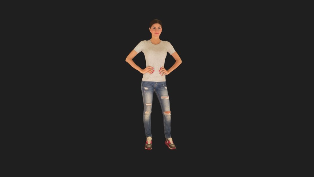 Anna 3d model