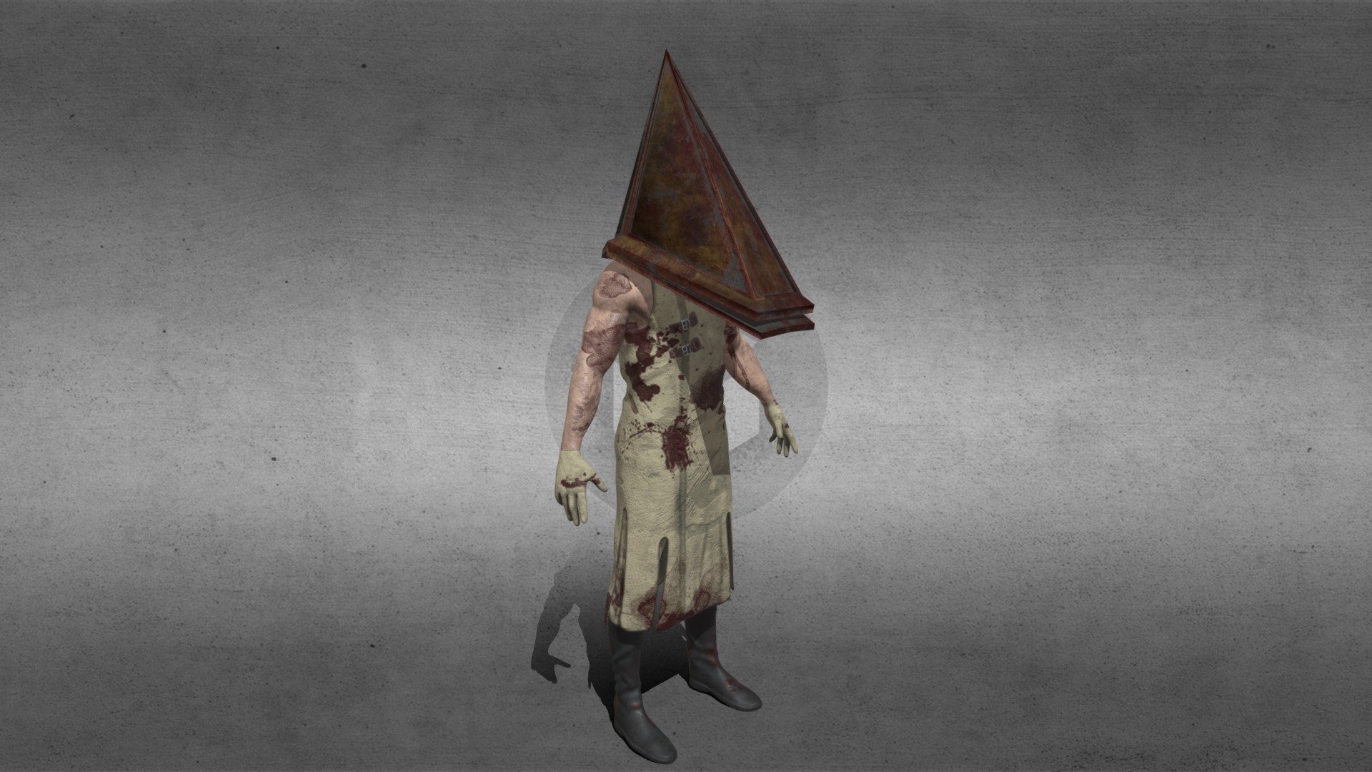 Pyramid Head From SilentHill 3d model