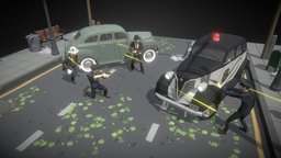 Mafia LowPoly Pack