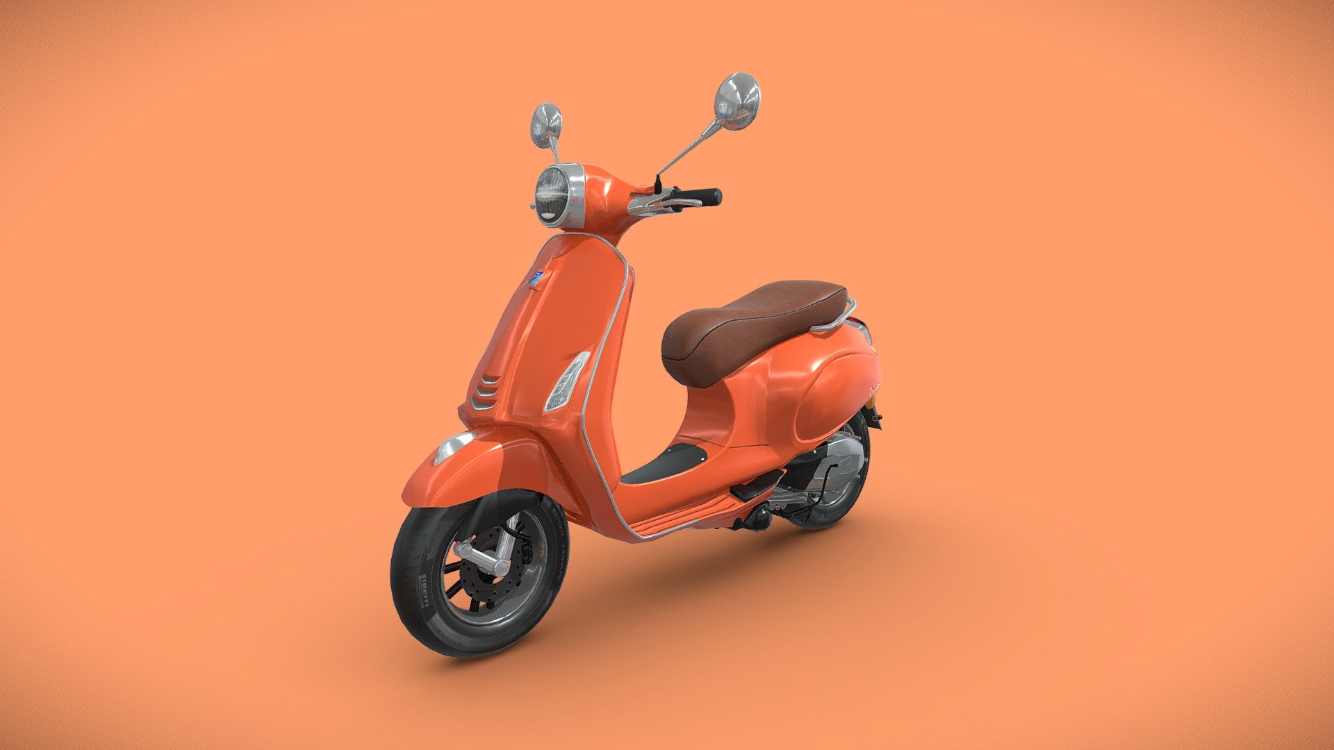 Vespa 3d model