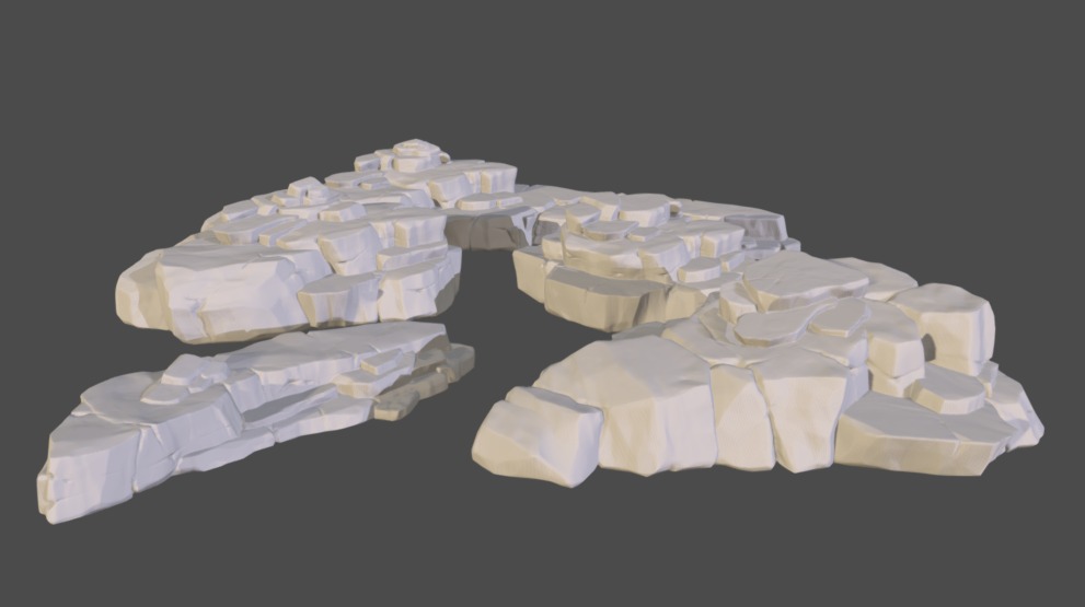 Rock Islands Preview 3d model