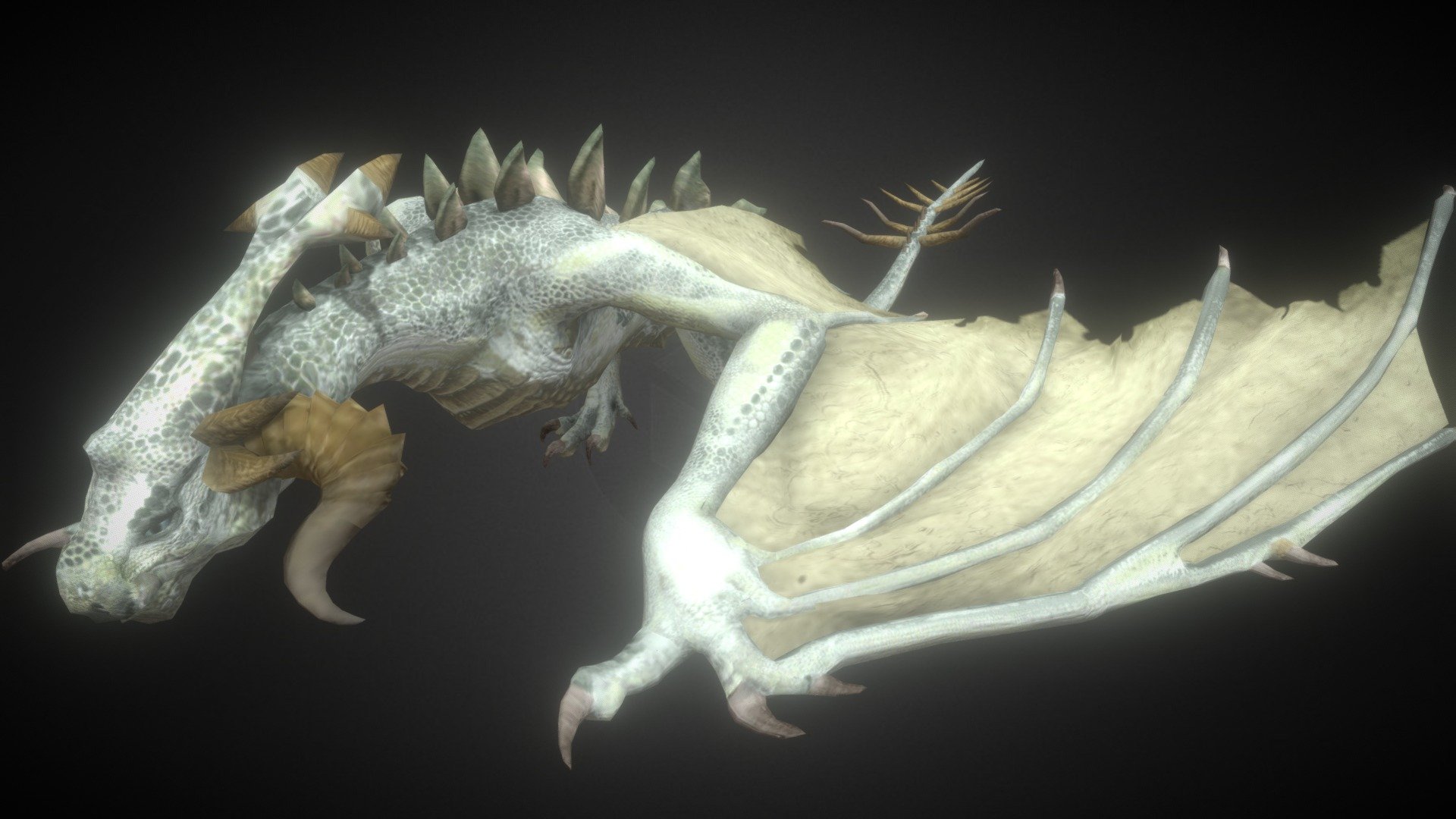 Gran Wyvern Luz 3d model