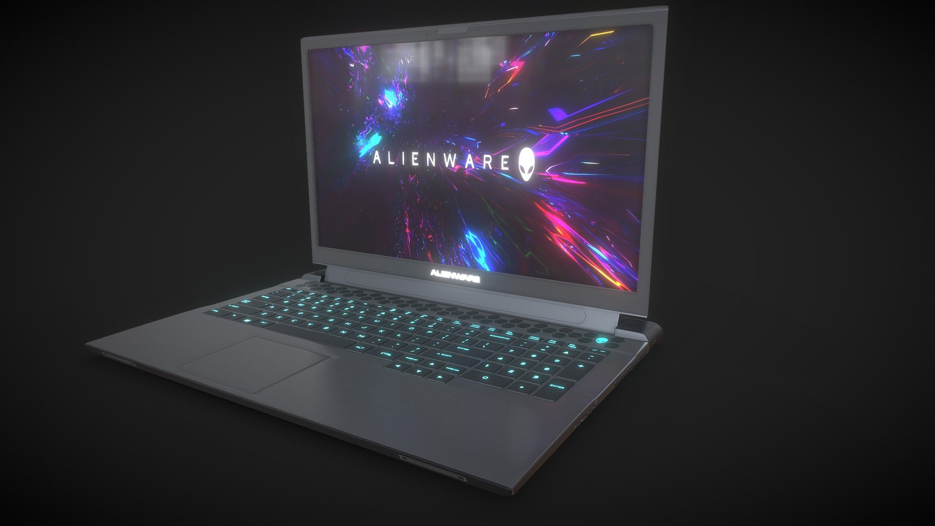 Dell Alienware M17 3d model