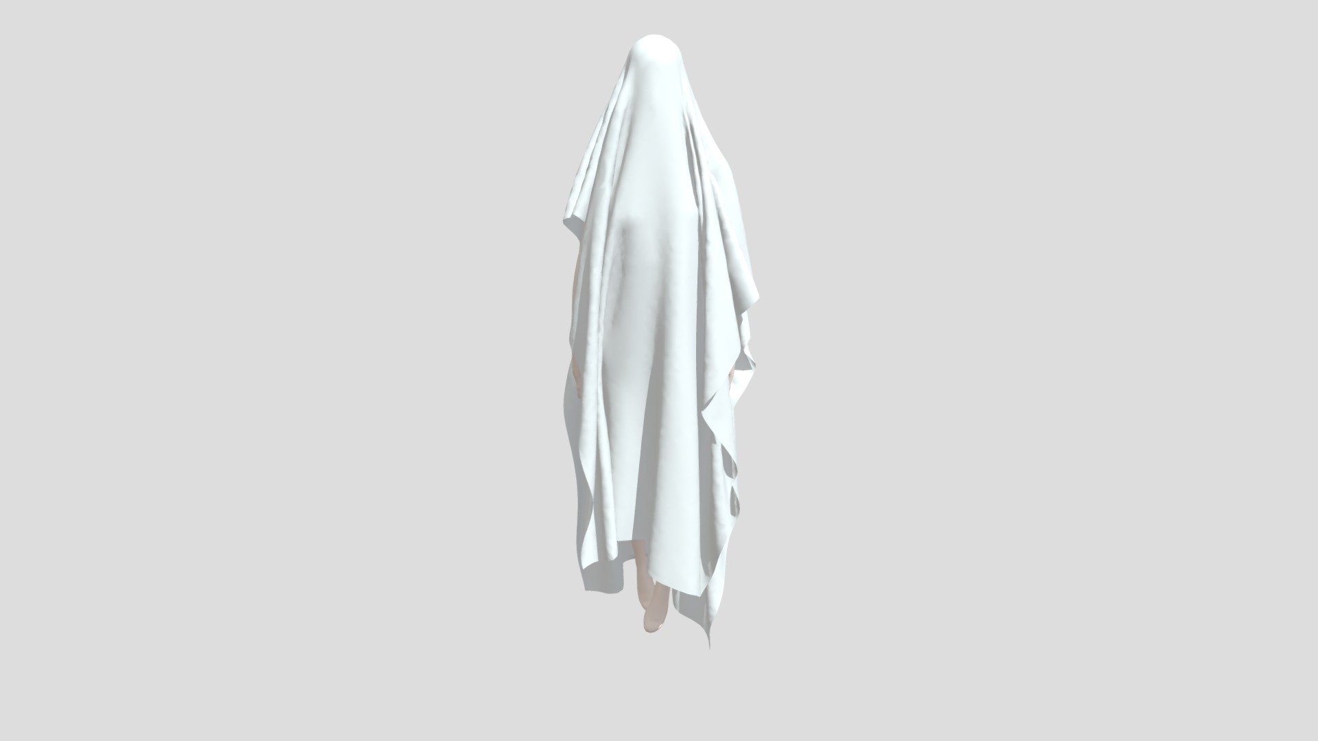 Cloth Ghost 3d model