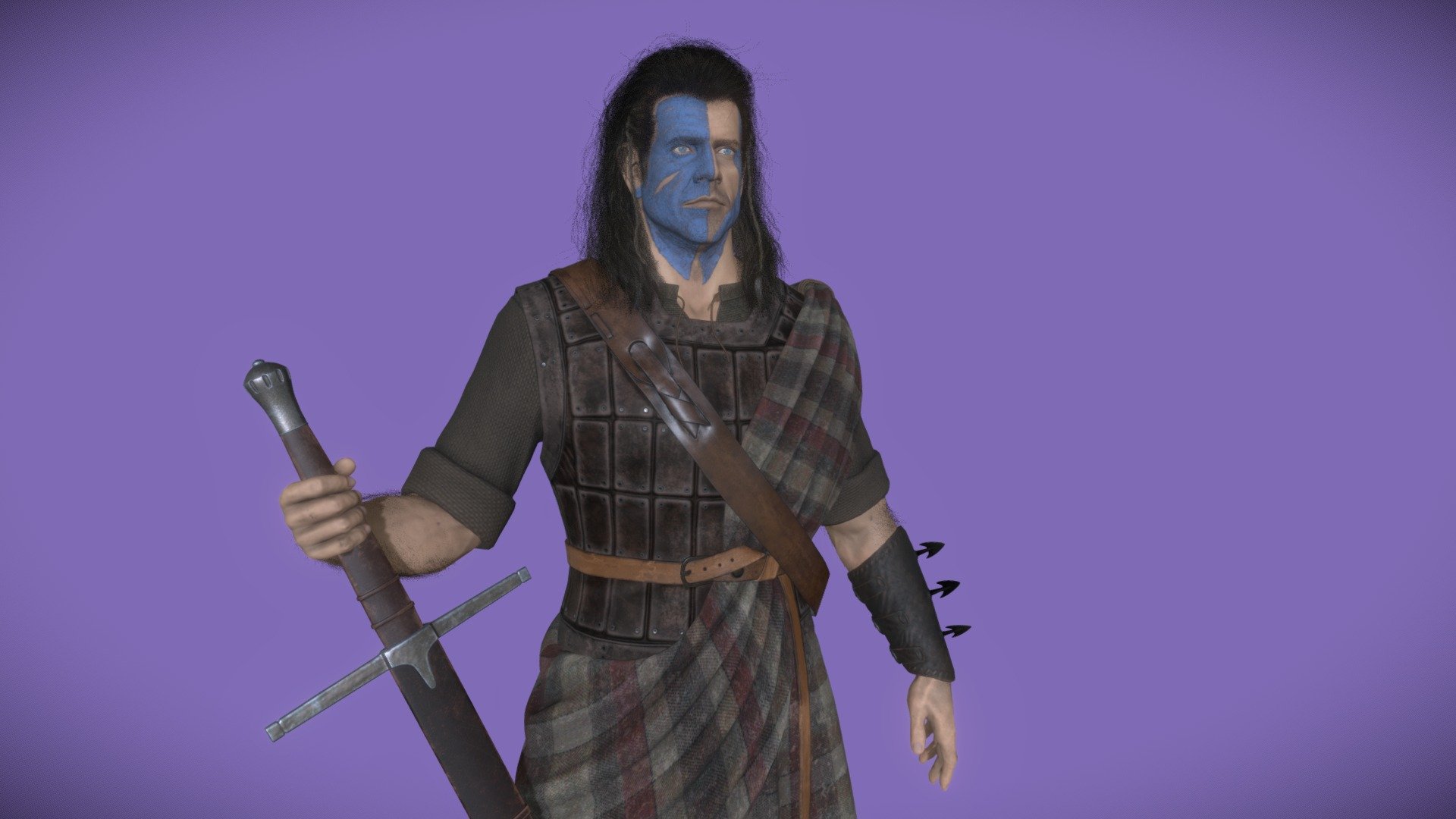 William WALLACE 3d model