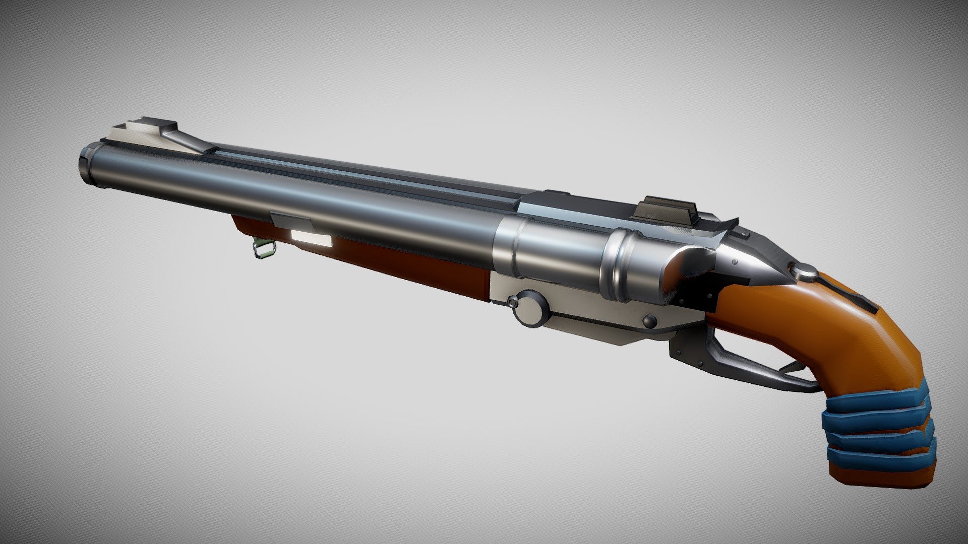 Shotgun daily task day 2 3d model