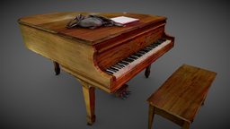 grand piano photogrammetry