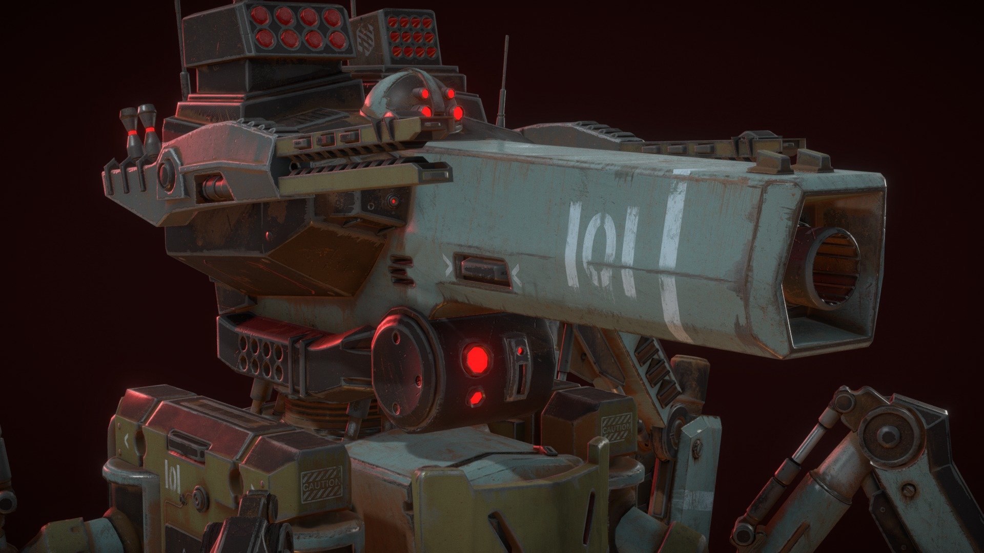 IMC Spider Tank 3d model