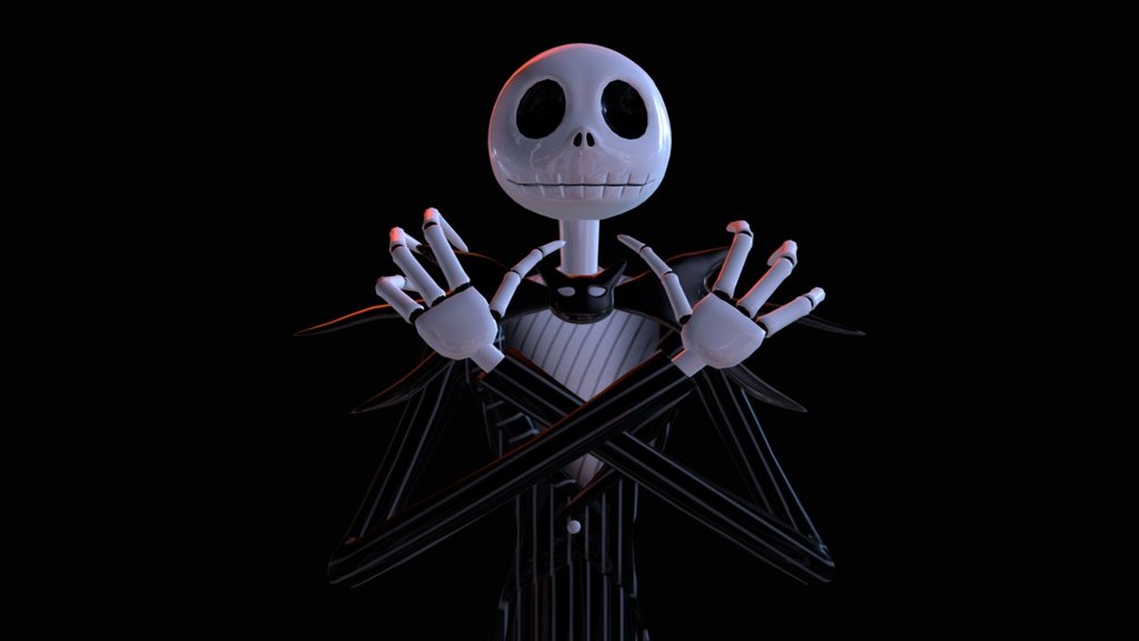 Jack Skellington by MikeBlueG 3d model