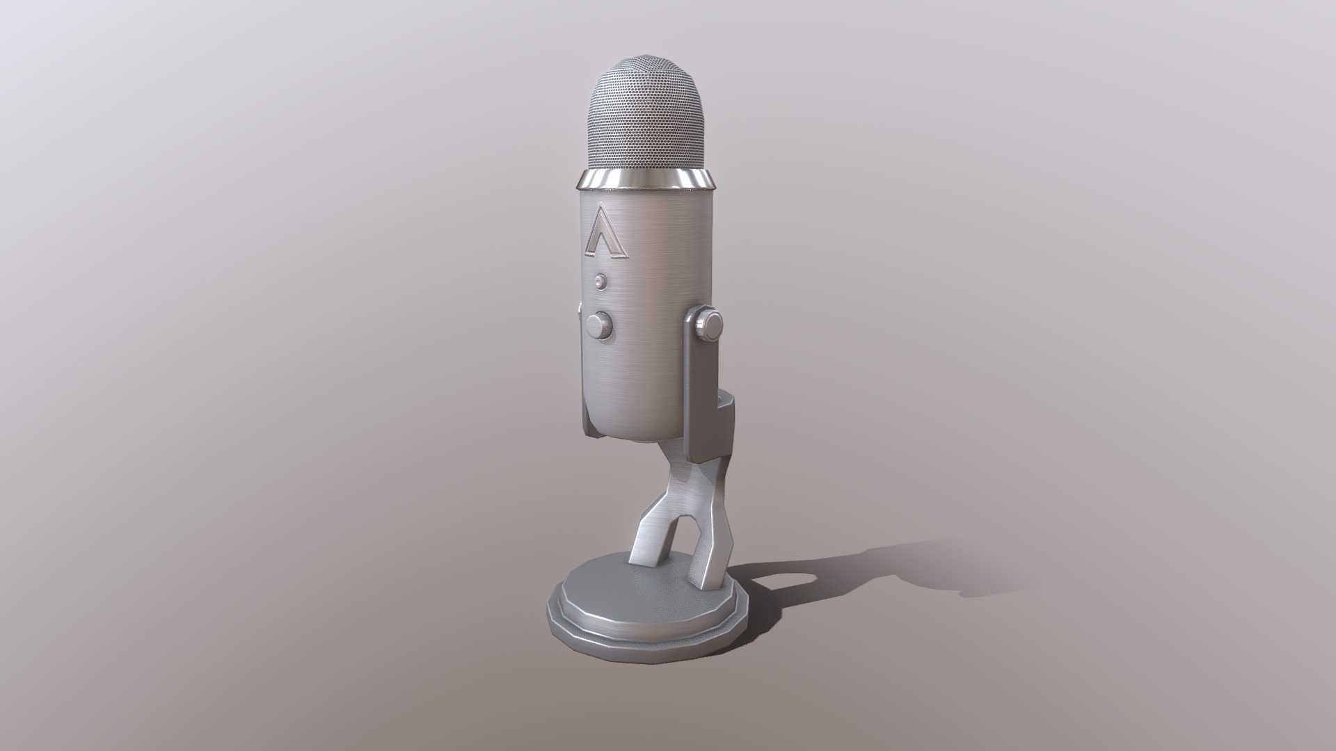 Desk Microphone 3d model