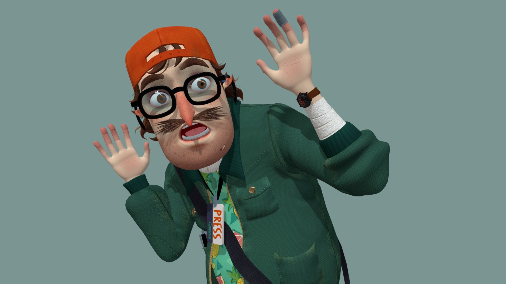 Quentin 3d model