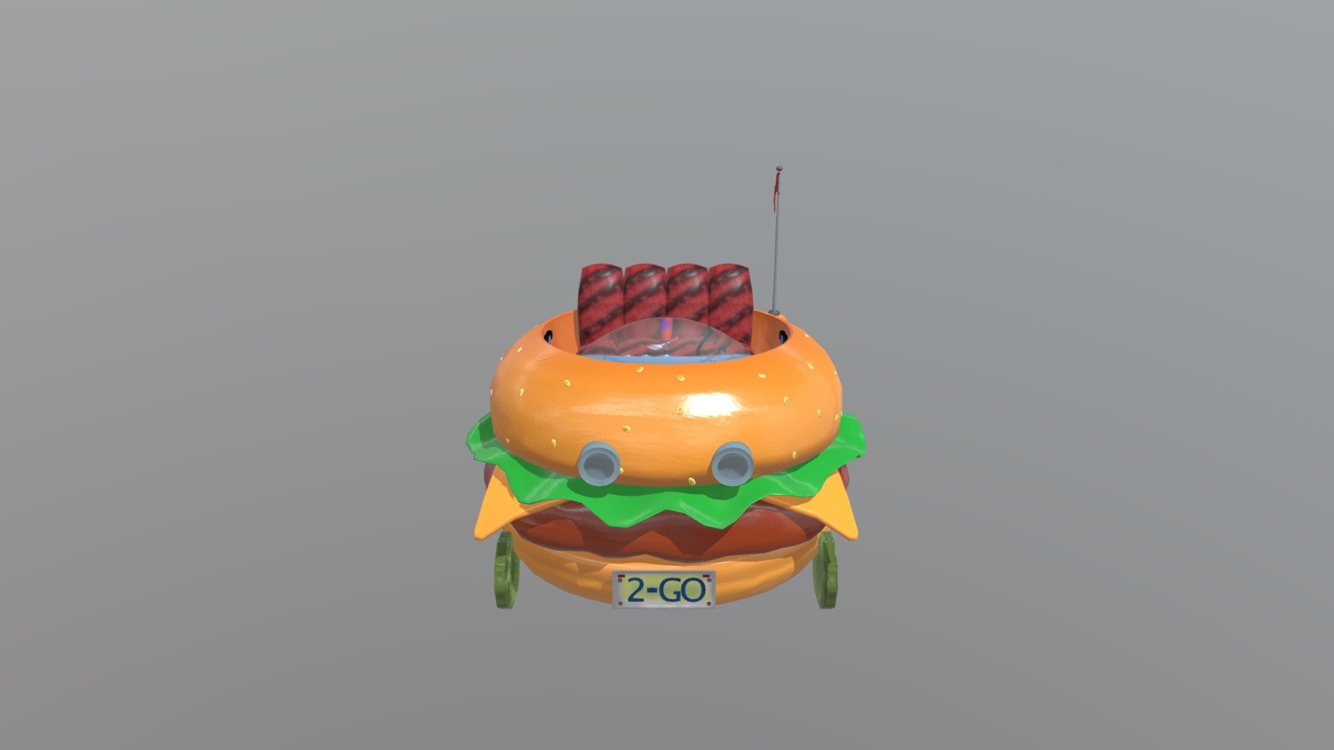 Patty Wagon 3d model