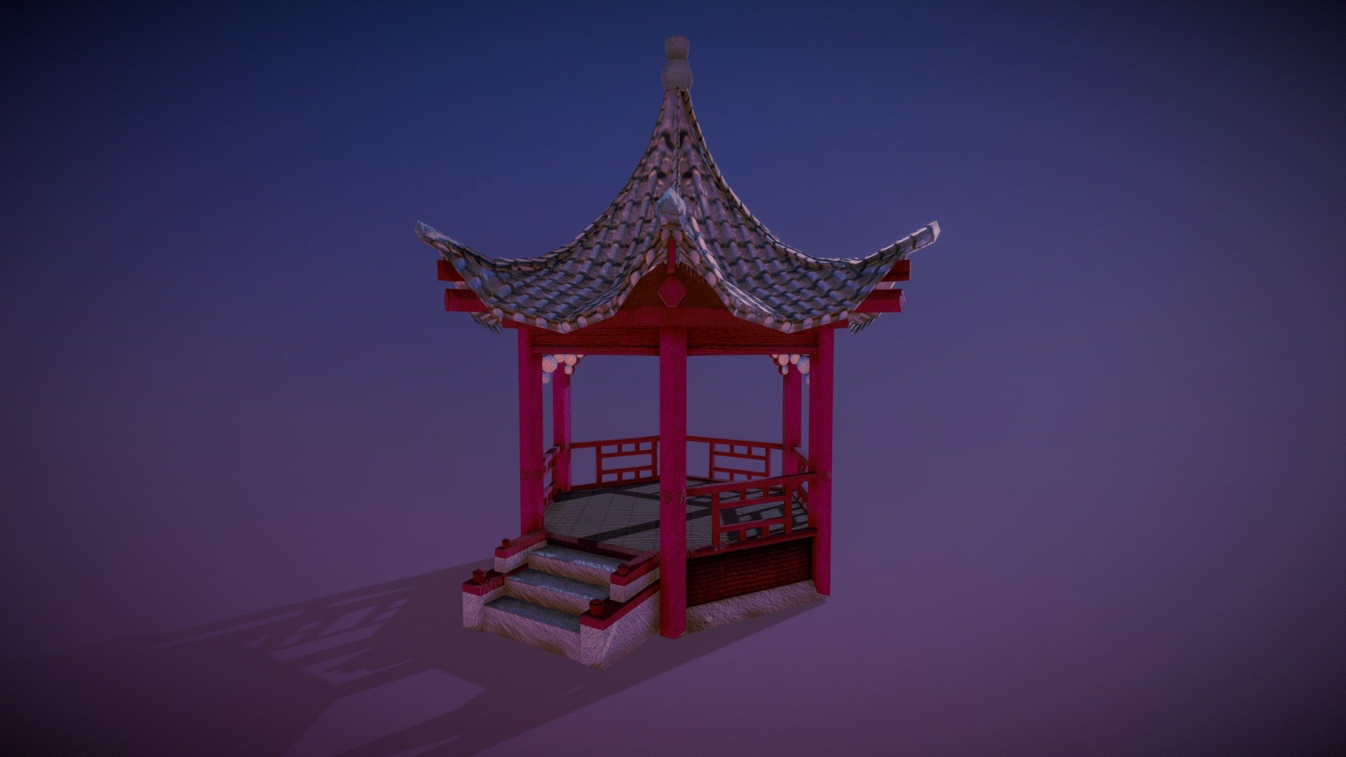 Shinto Shrines 3d model