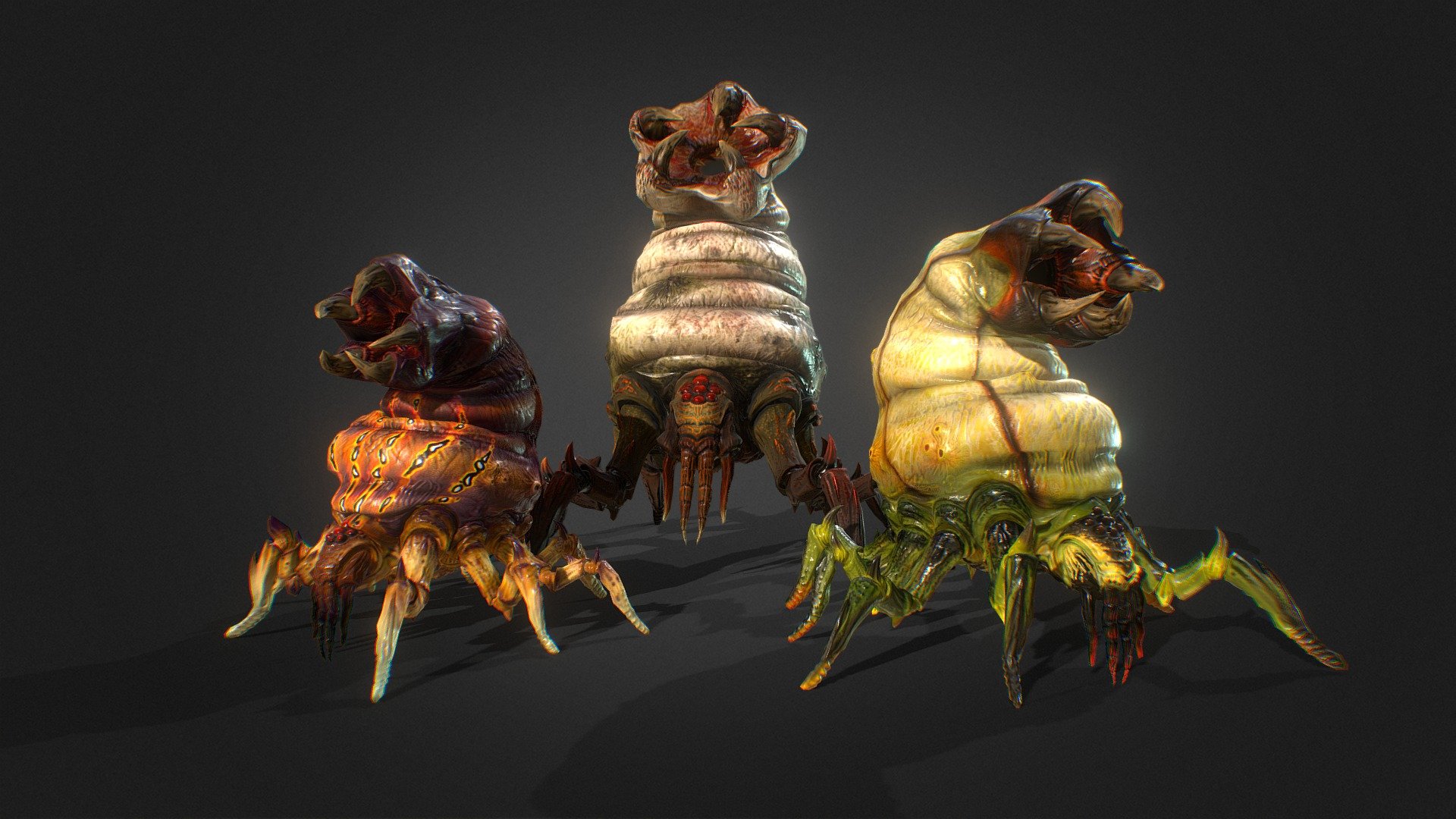 Insect beaast 3 preview 3d model