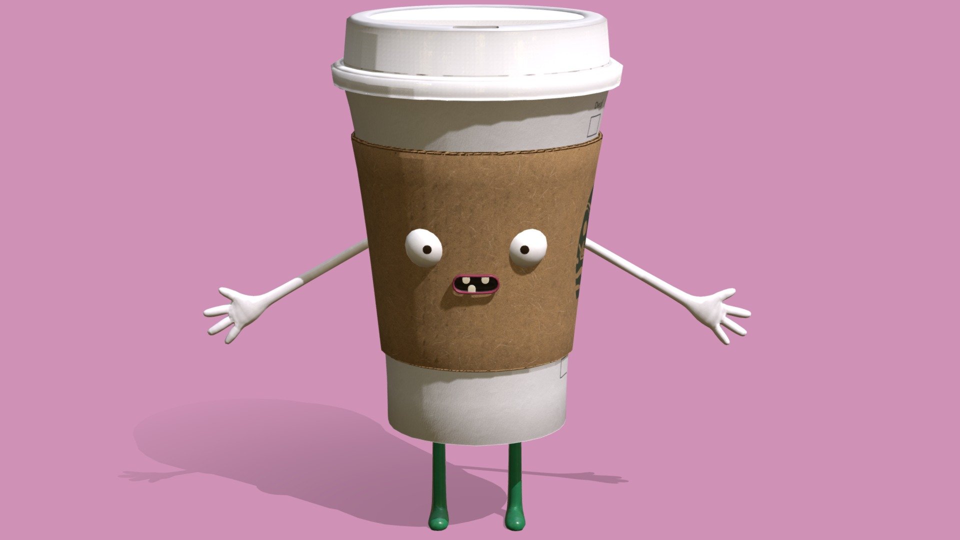 Fully Caffeinated 3d model