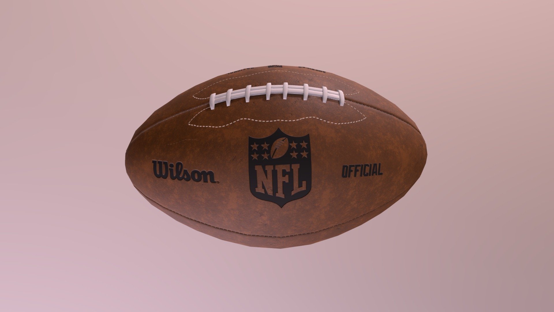 Rugby ball 3d model