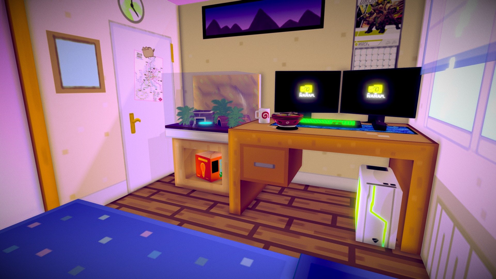 My room 3d model