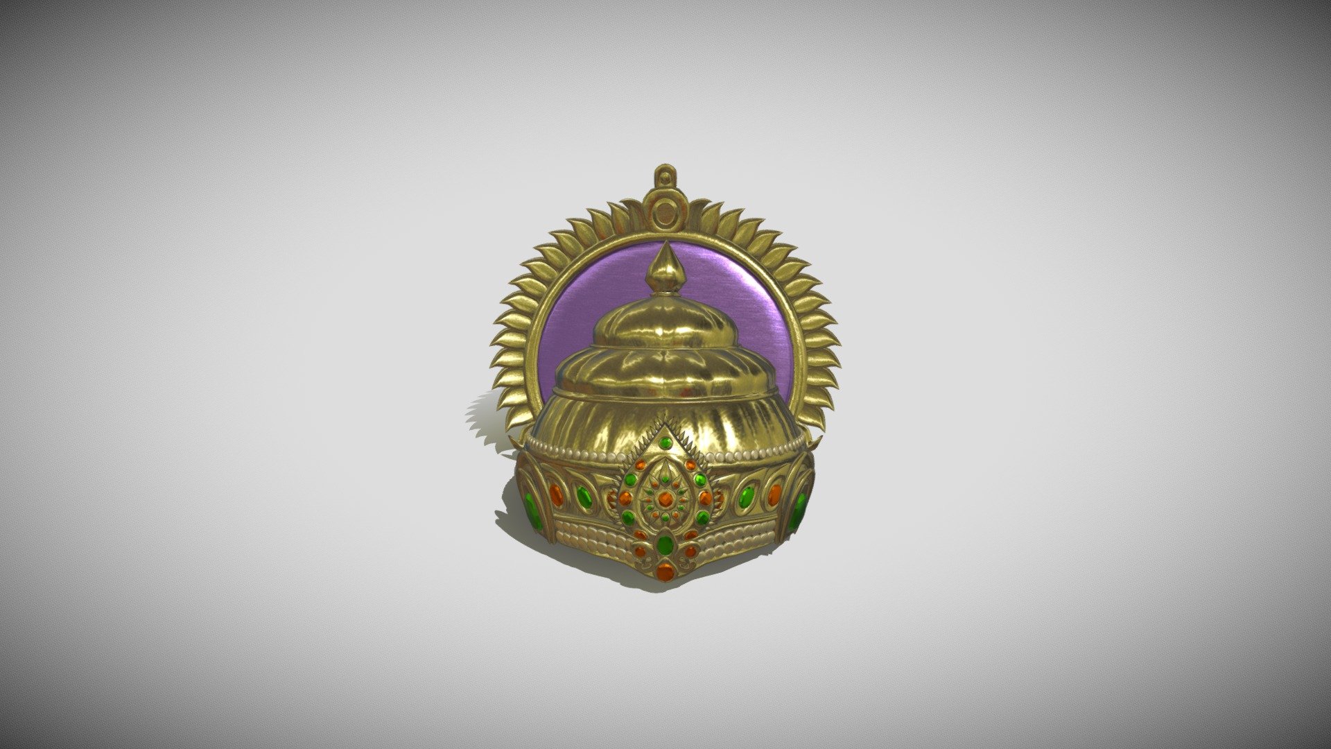 Indian Crown 3d model