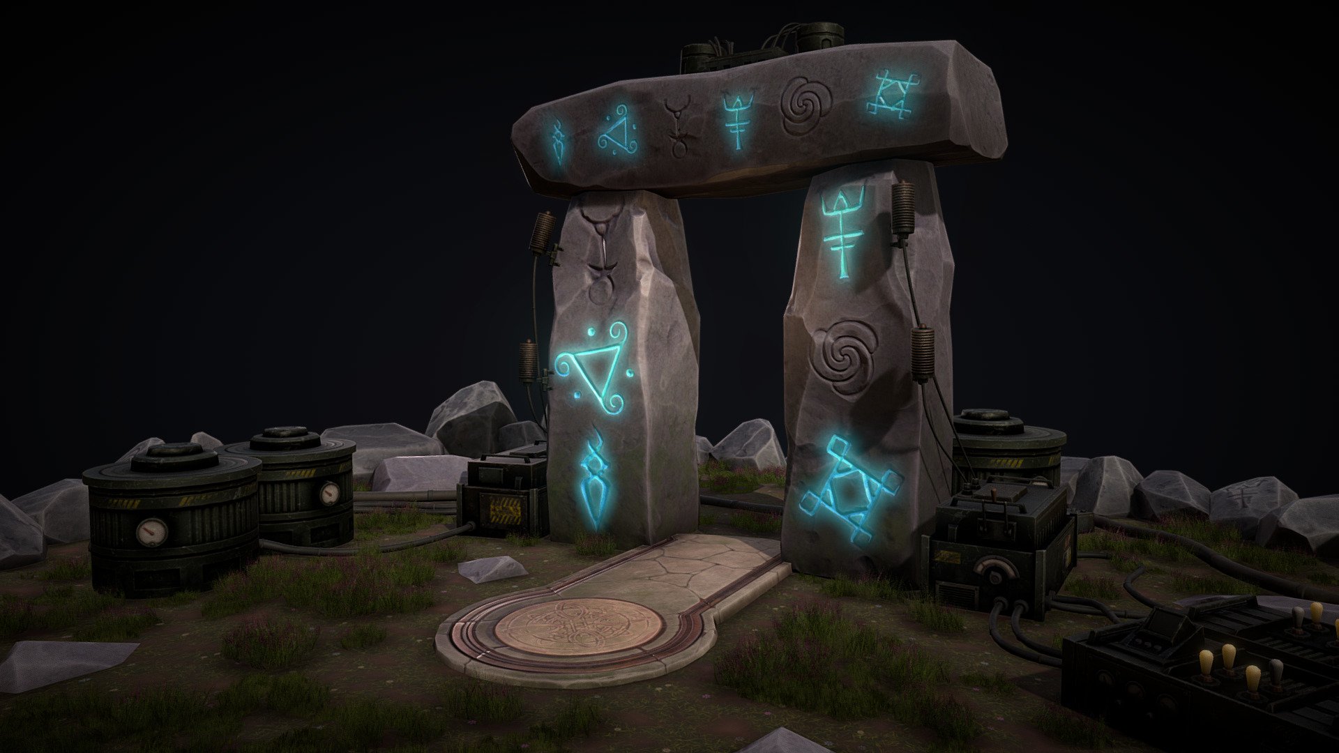 Mystic Portal 3d model