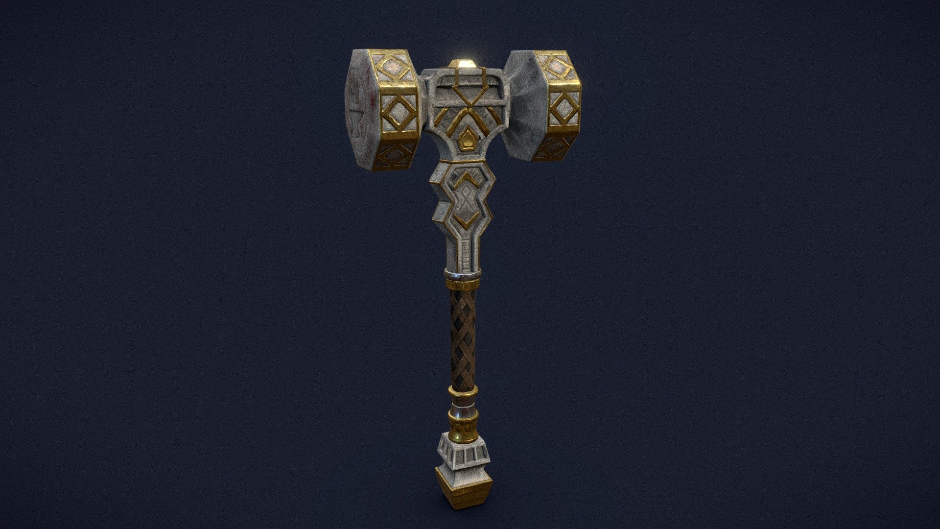 Hammer of Dwarf 3d model