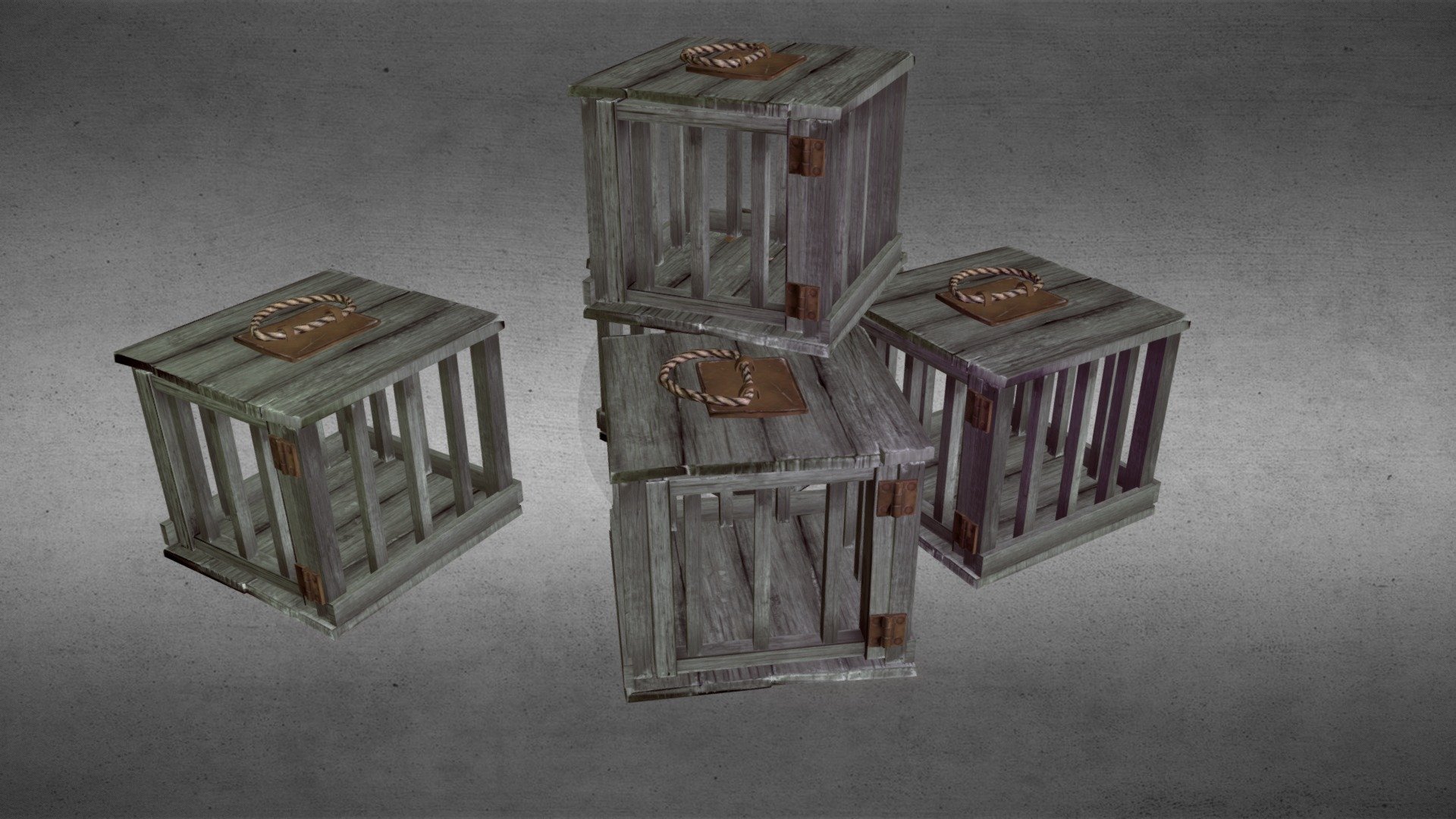 Cage_Model 3d model