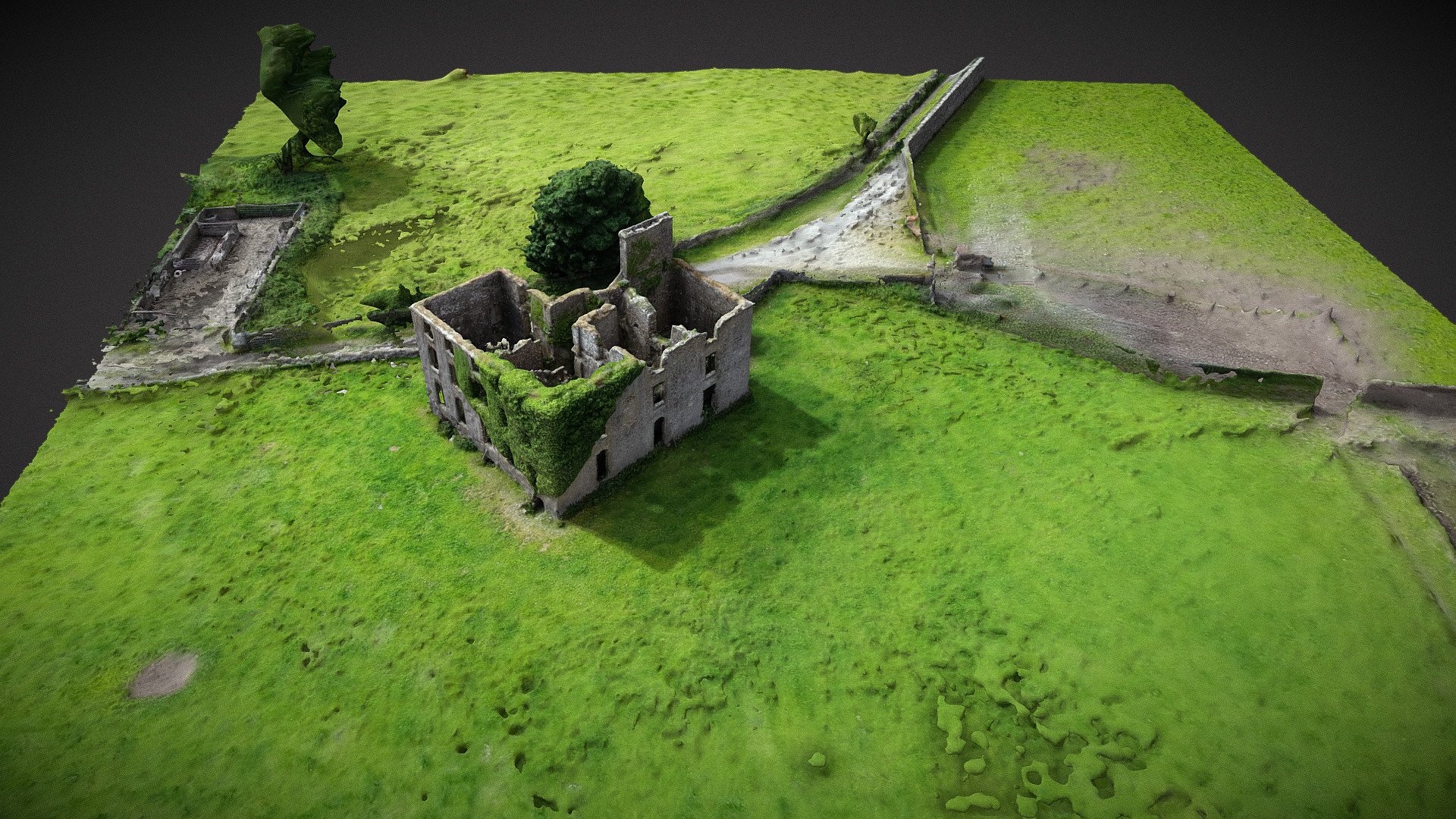 18TH Centyry Irish Castle Ruins | IRELAND 3d model