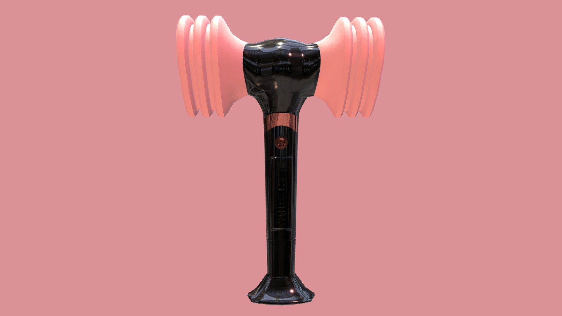 블랙핑크 응원봉 Blackpink Lightstick 3d model