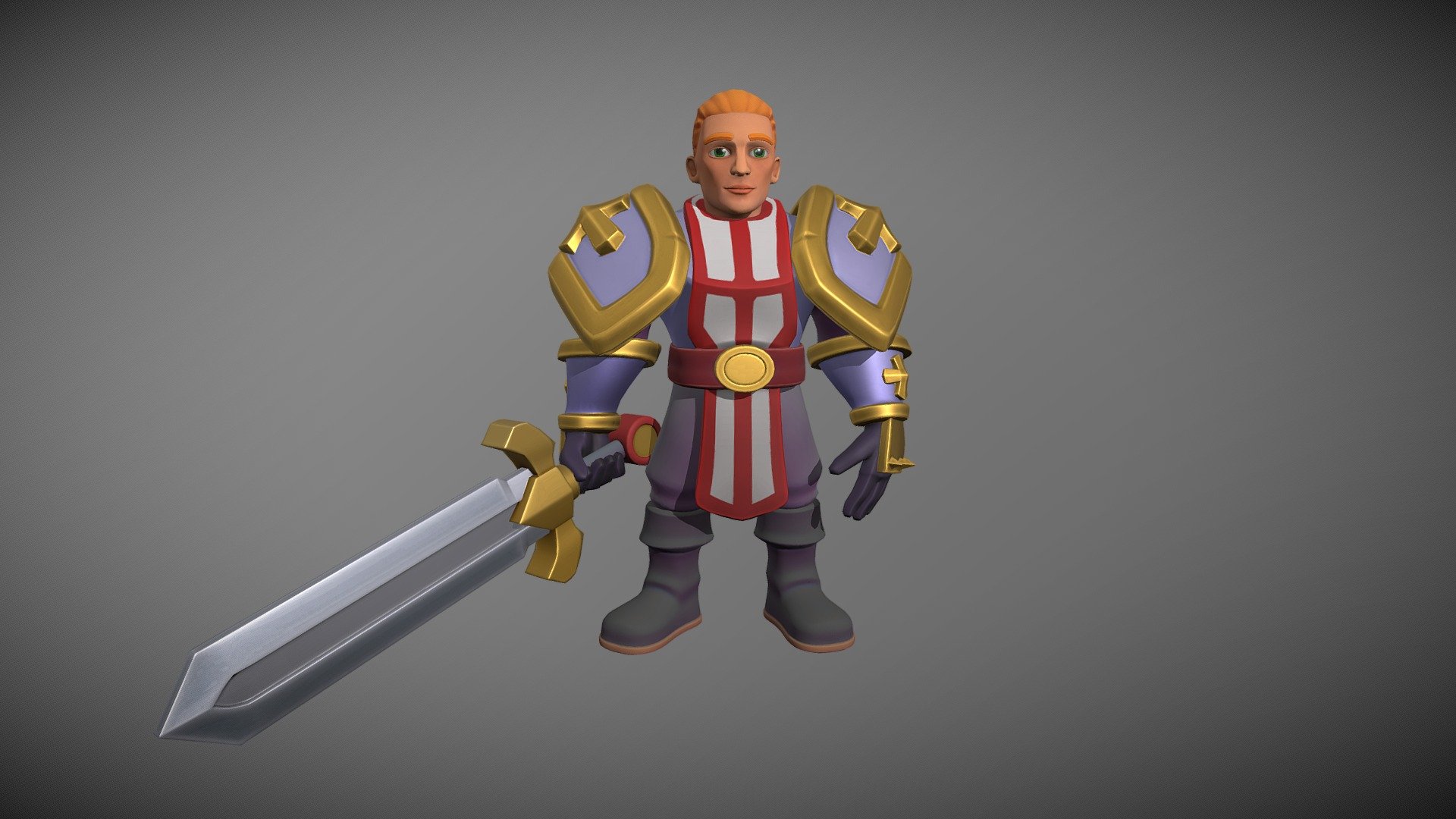 knight 3d model