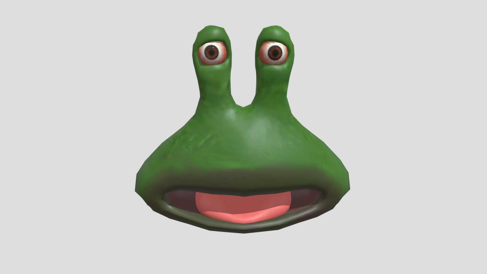 Alien Frog 3d model