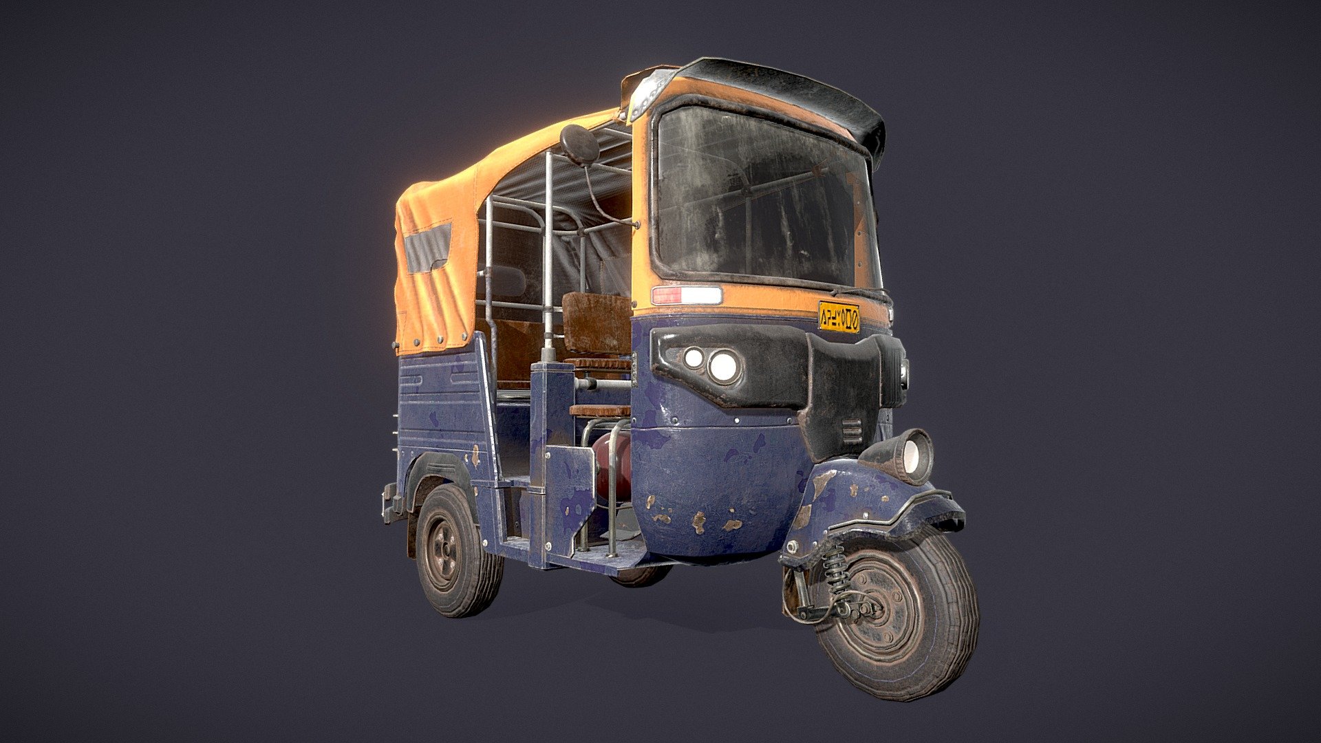 Tuk Tuk 3d model