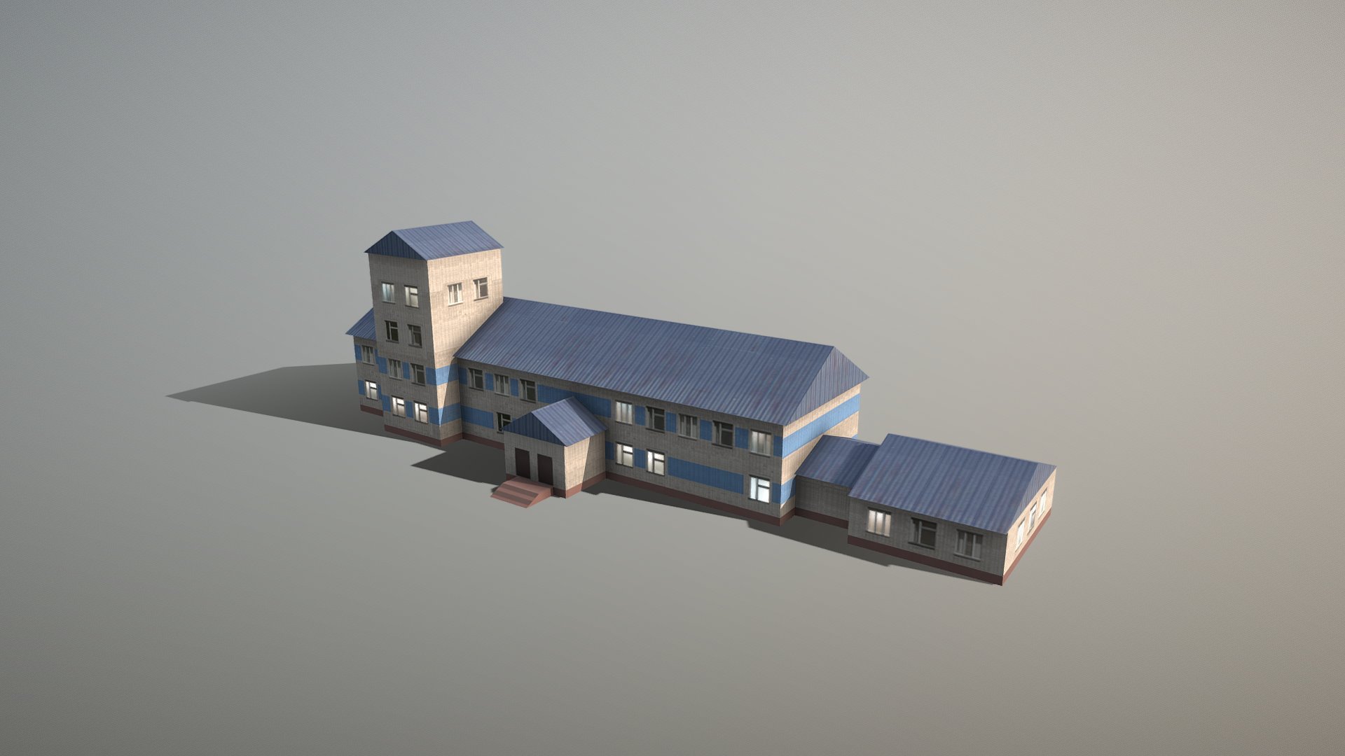 Airport USDU_Terminal 3d model