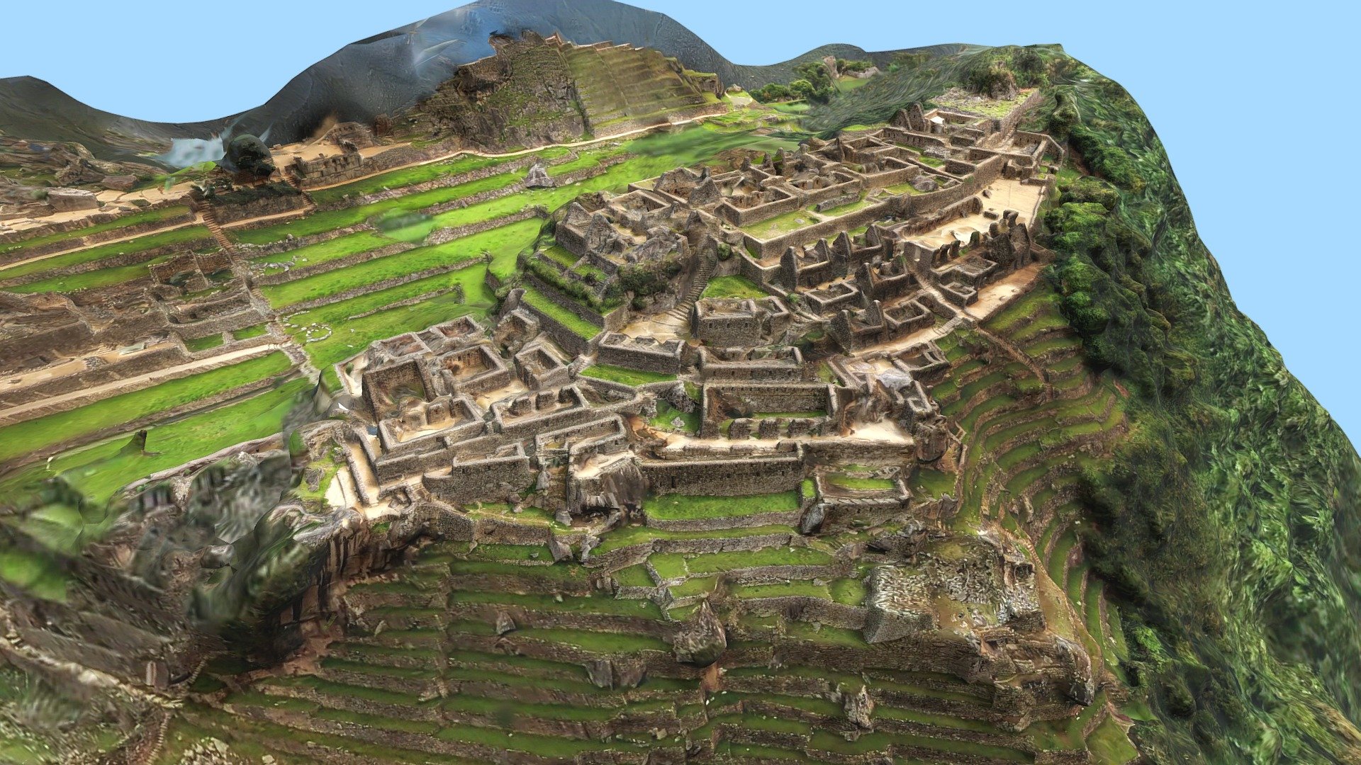 Machu Picchu, Peru 3d model