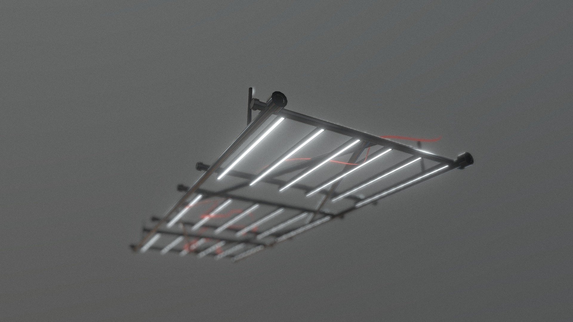 Ceiling Lamps/Lights Set-up 3d model