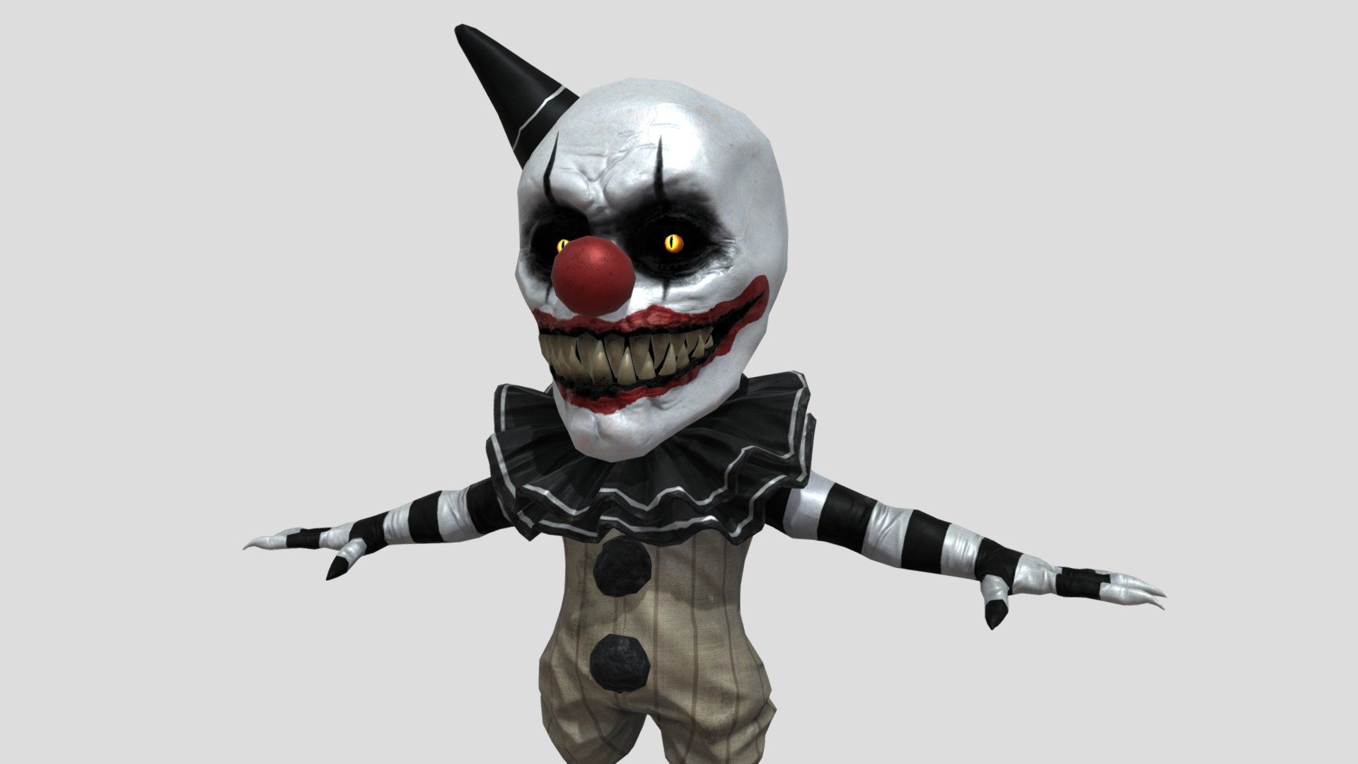 GREM CLOWN (Dark Deception) 3d model