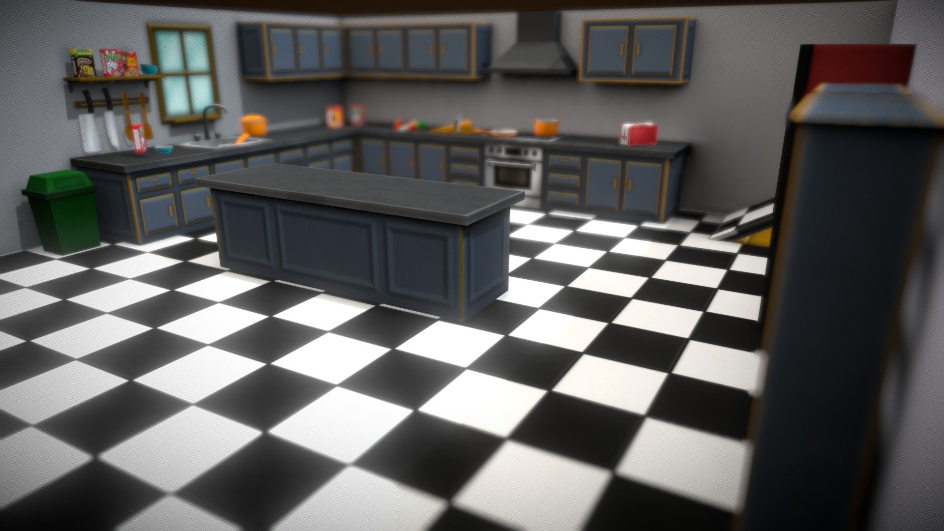 VIASS Kitchen 3d model