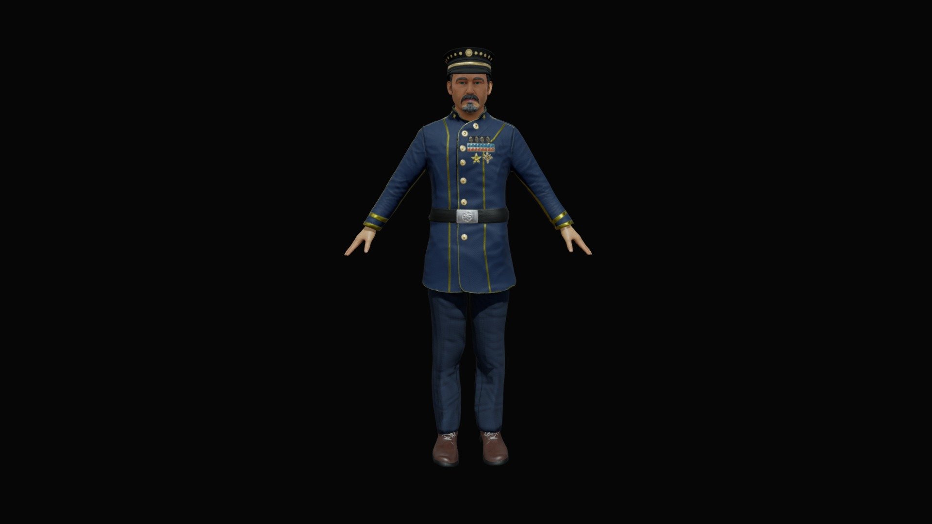 General_Character 3d model